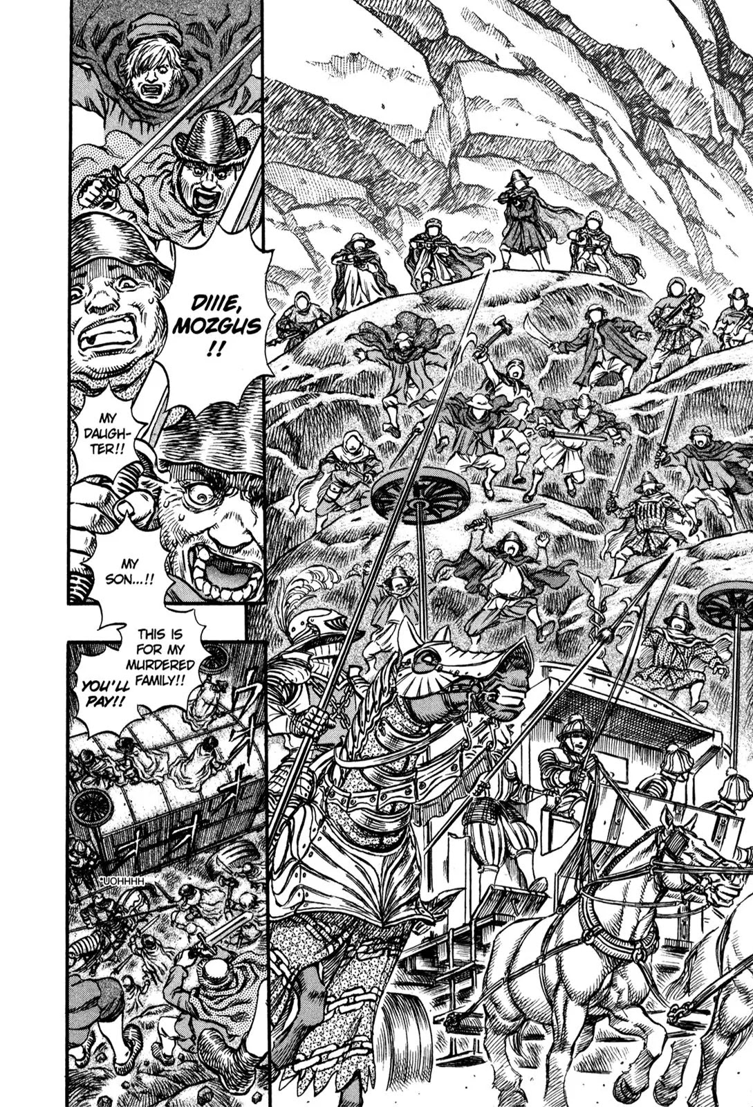 Berserk manga, chapter 132, page 2 of 22