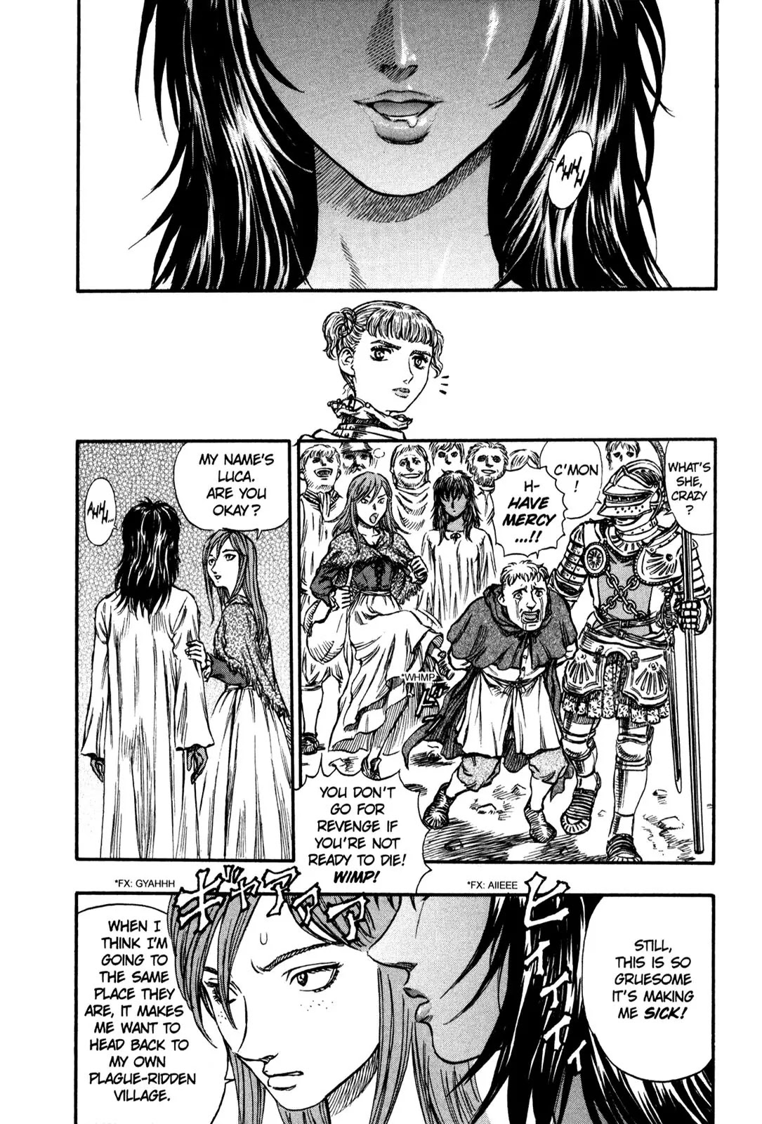 Berserk manga, chapter 132, page 20 of 22