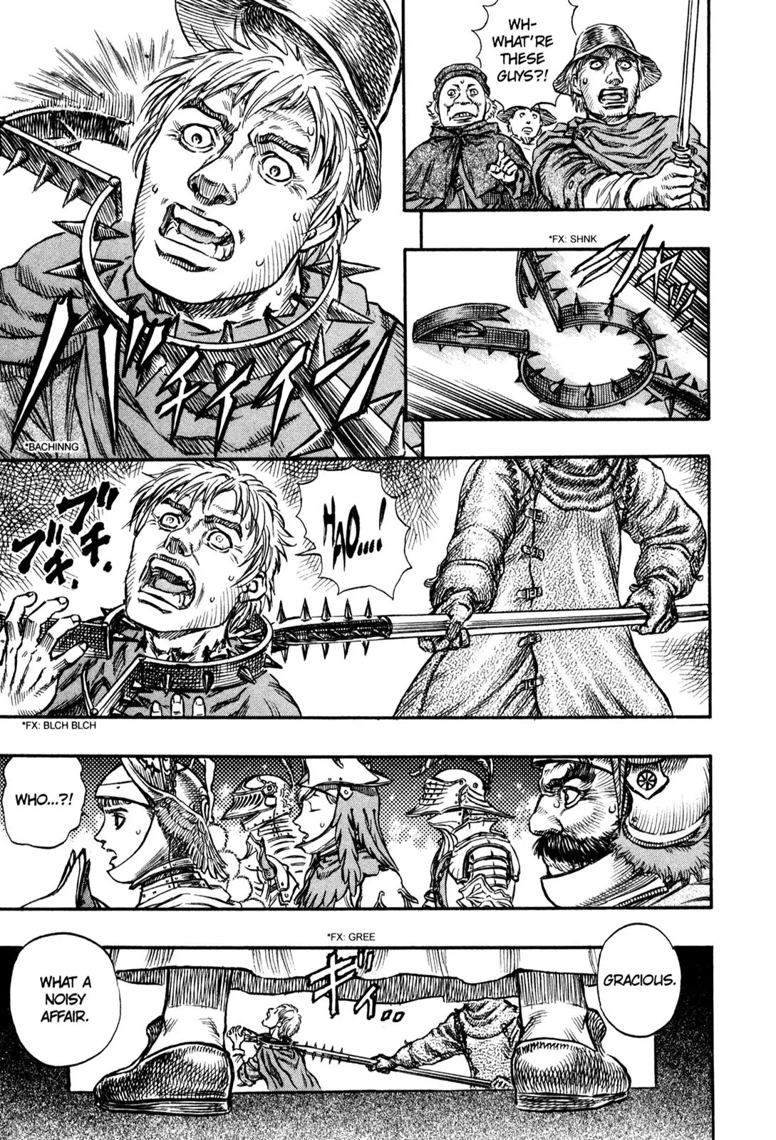 Berserk manga, chapter 132, page 7 of 22