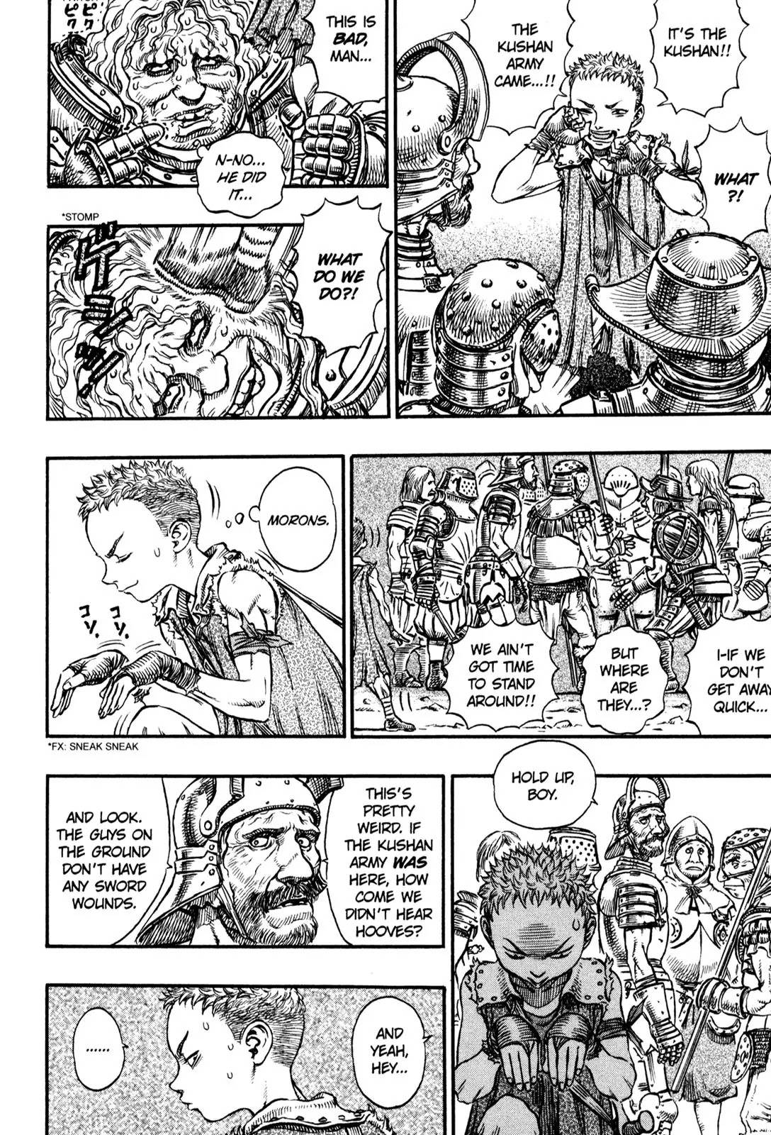 Berserk manga, chapter 133, page 10 of 19