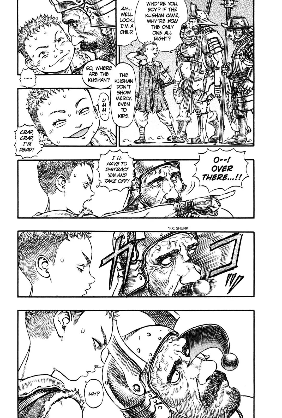 Berserk manga, chapter 133, page 11 of 19