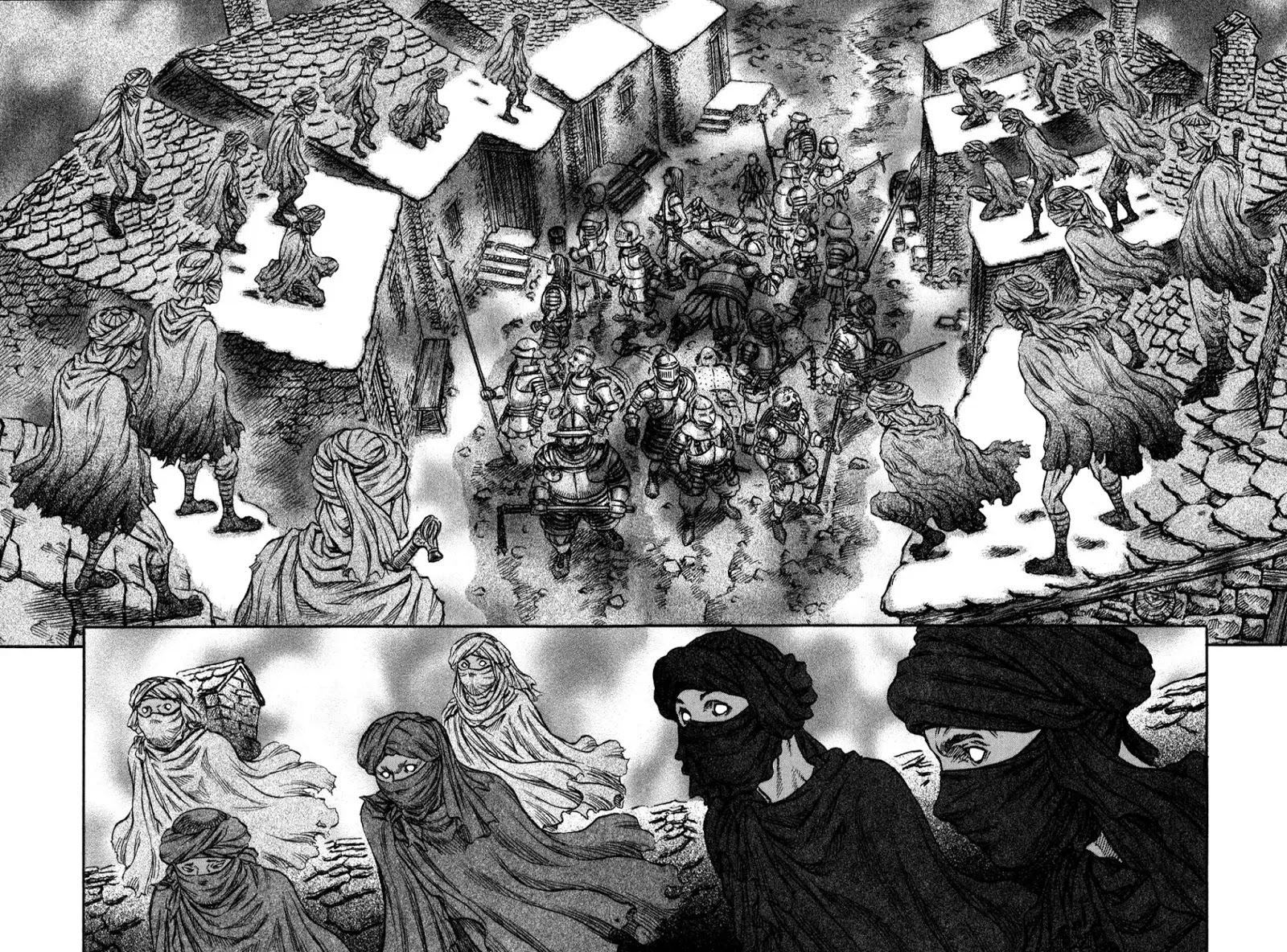 Berserk manga, chapter 133, page 12 of 19