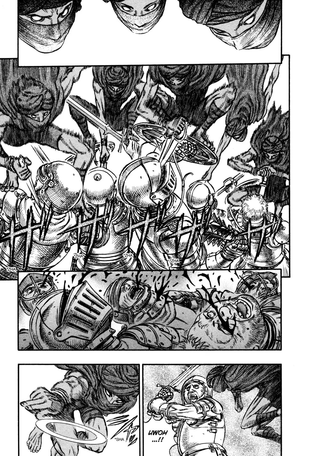 Berserk manga, chapter 133, page 14 of 19