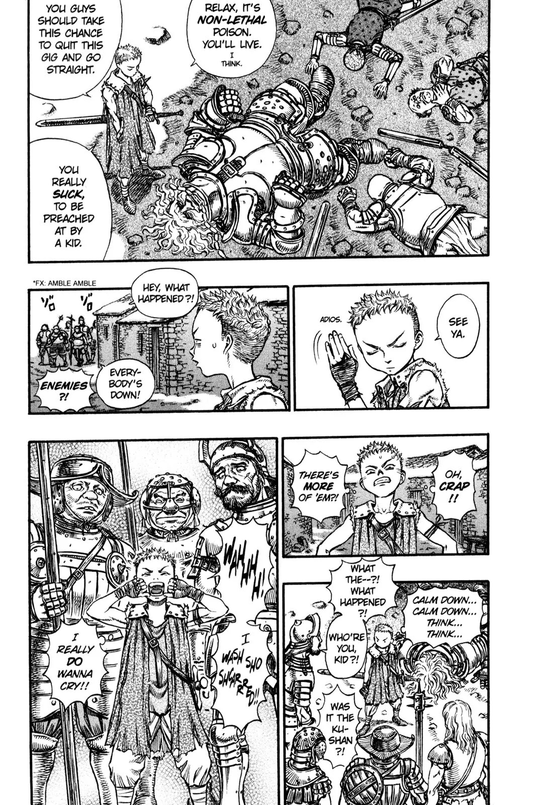 Berserk manga, chapter 133, page 9 of 19