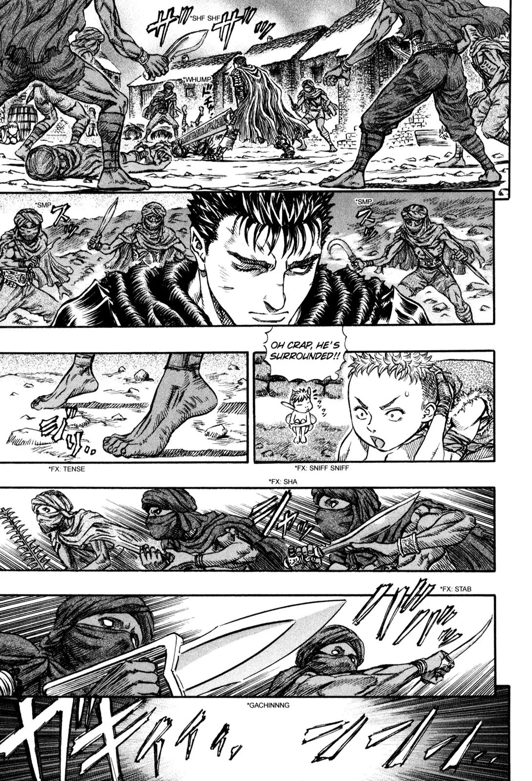 Berserk manga, chapter 134, page 10 of 18