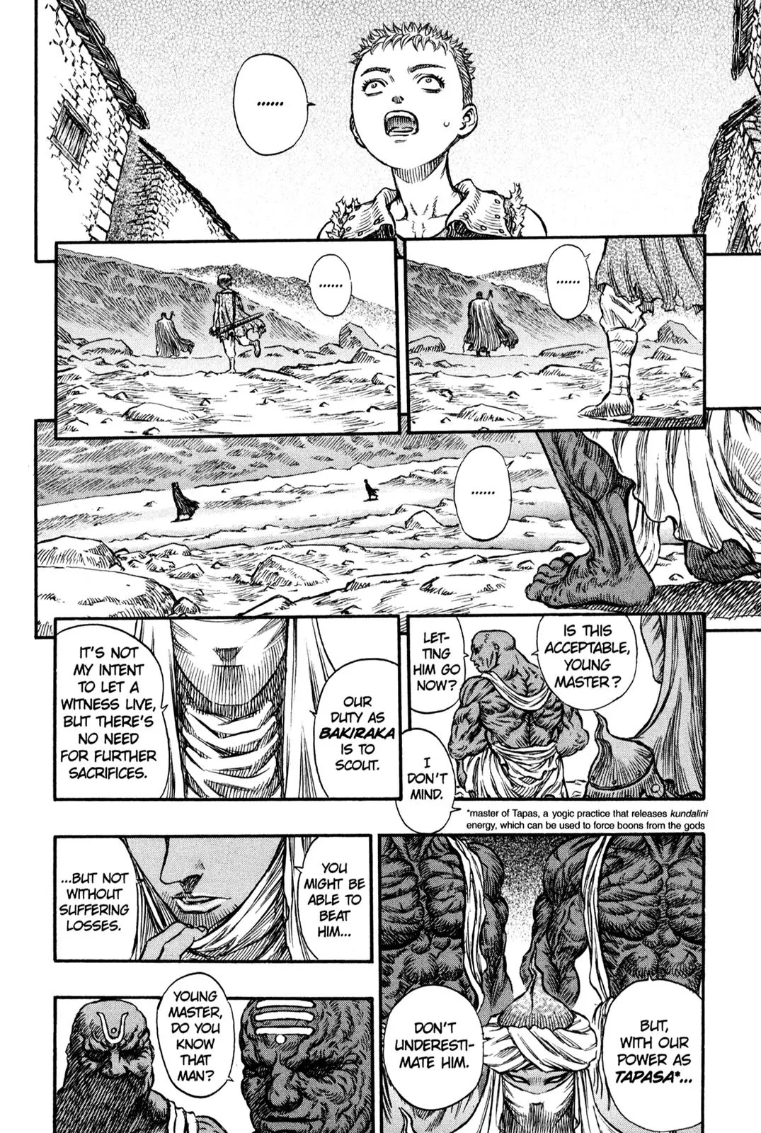 Berserk manga, chapter 134, page 15 of 18