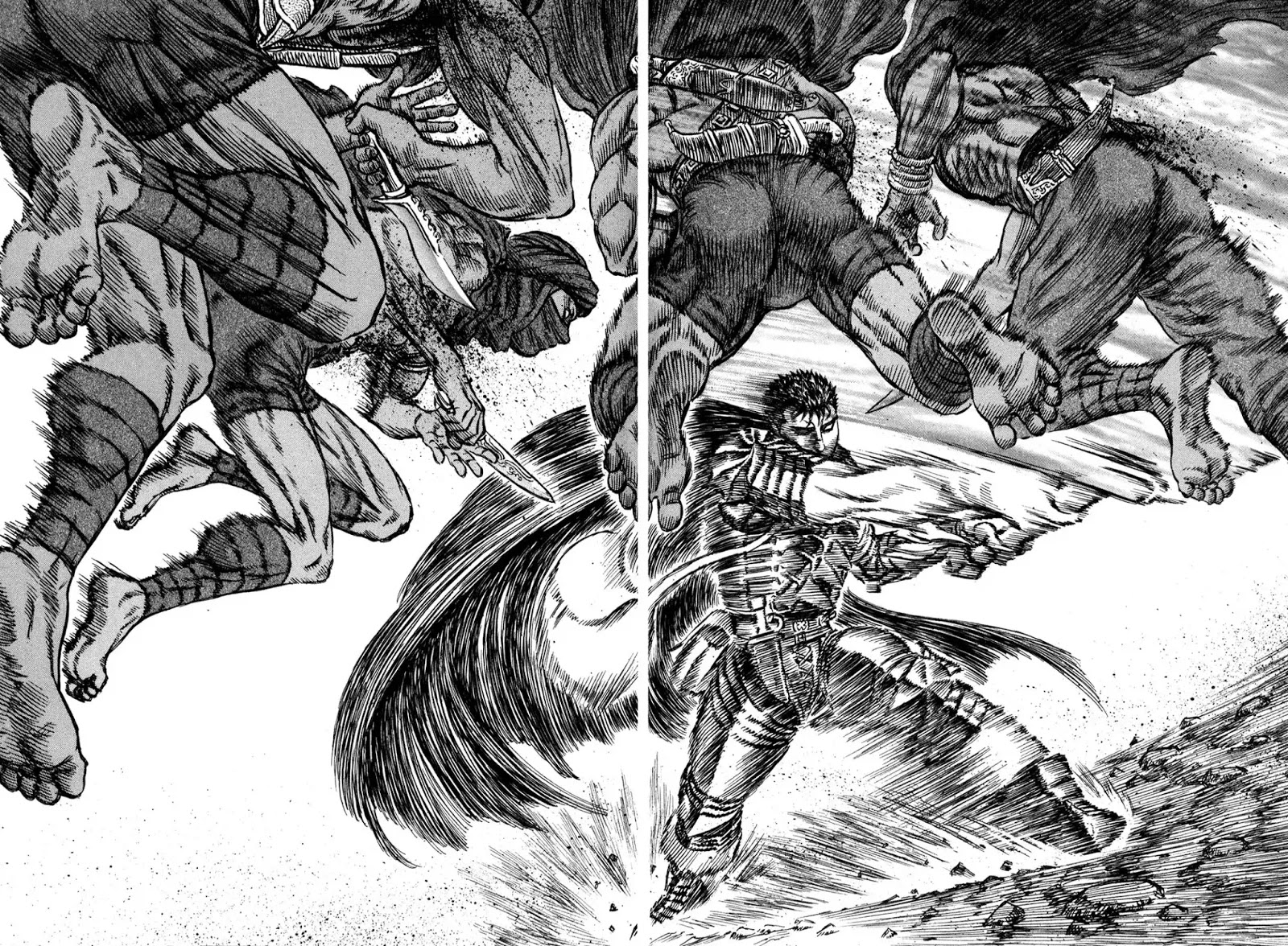 Berserk manga, chapter 134, page 3 of 18
