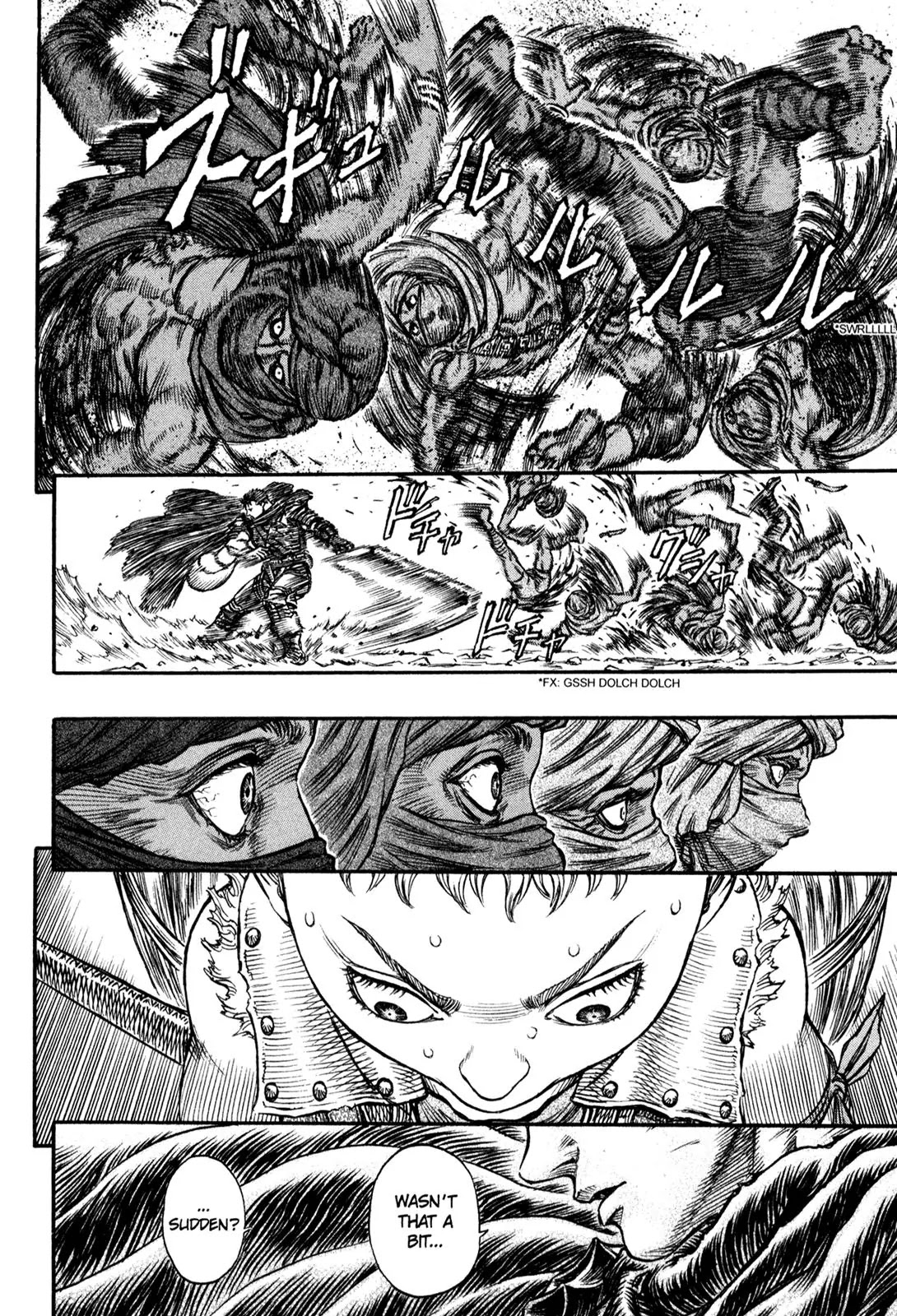 Berserk manga, chapter 134, page 5 of 18