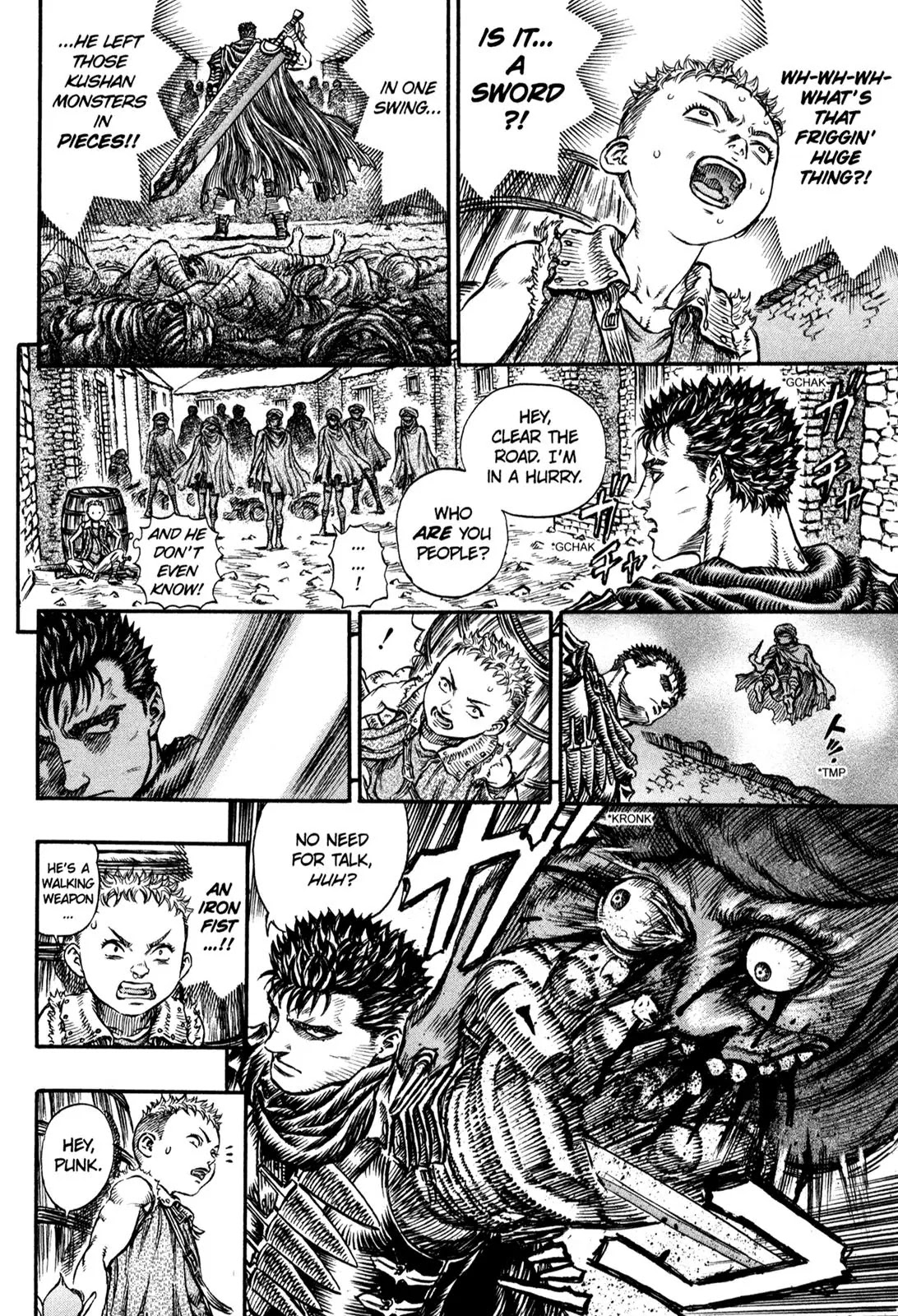 Berserk manga, chapter 134, page 7 of 18