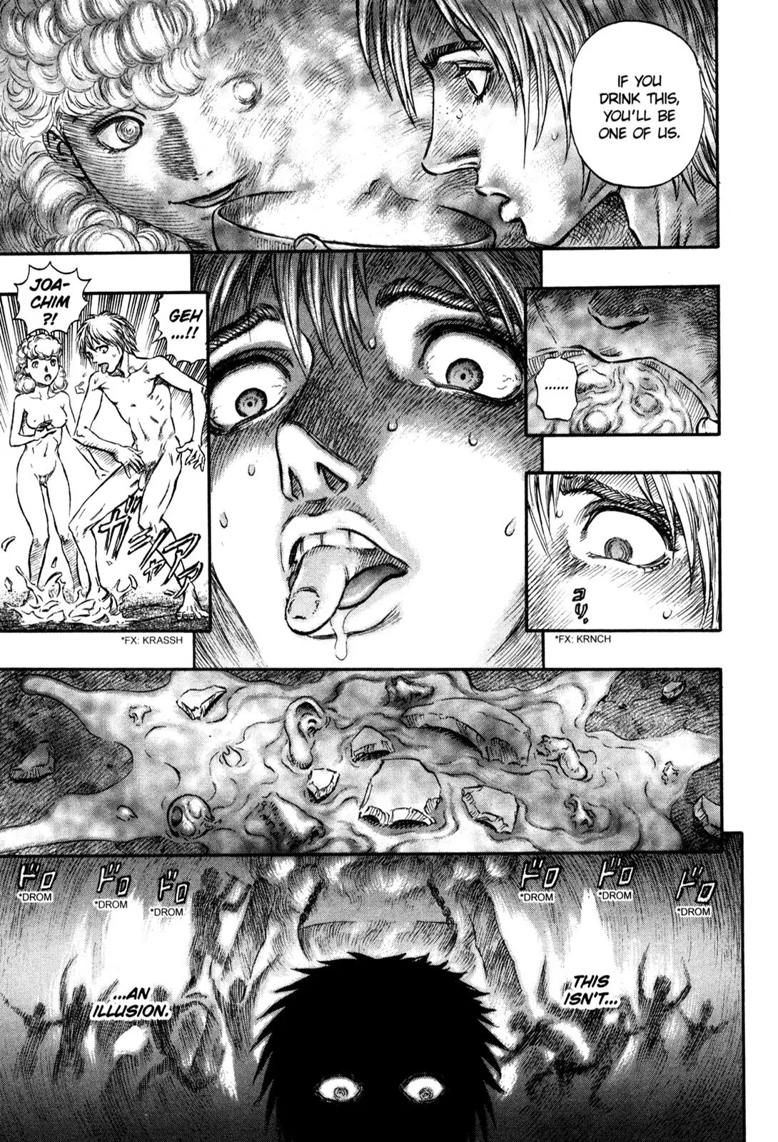 Berserk manga, chapter 139, page 17 of 21
