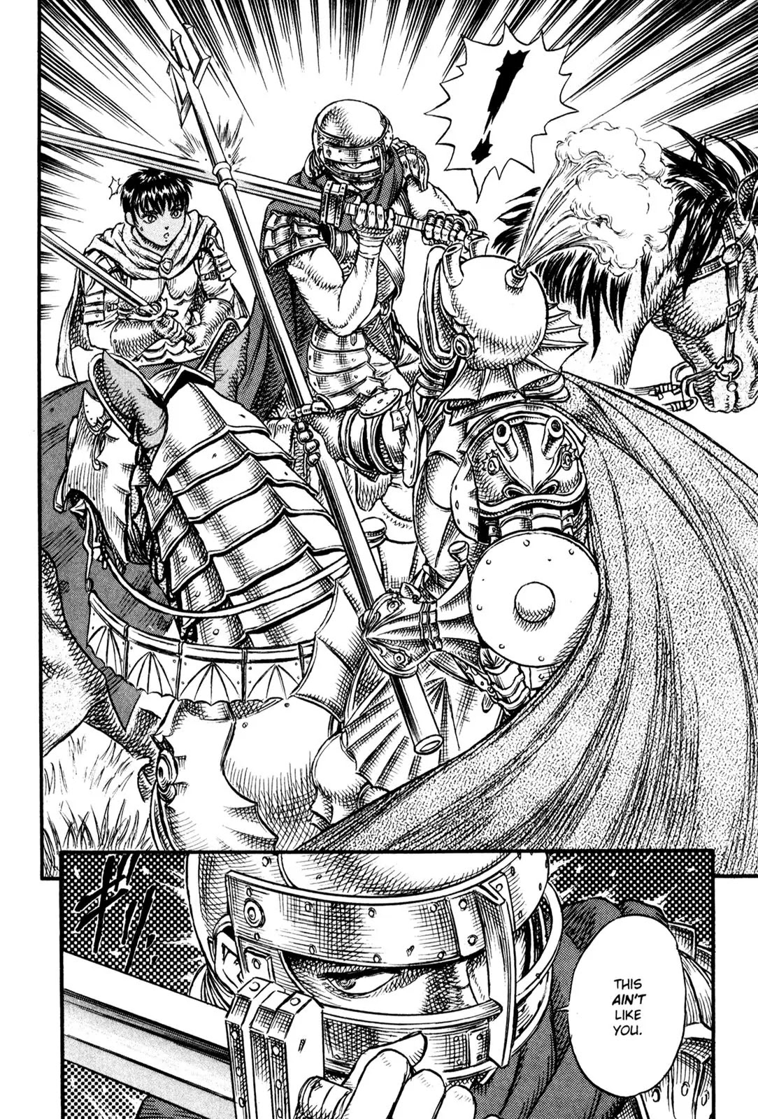 Berserk manga, chapter 14, page 17 of 19