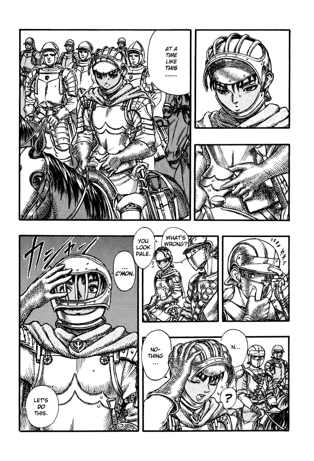 Berserk manga, chapter 14, page 3 of 19