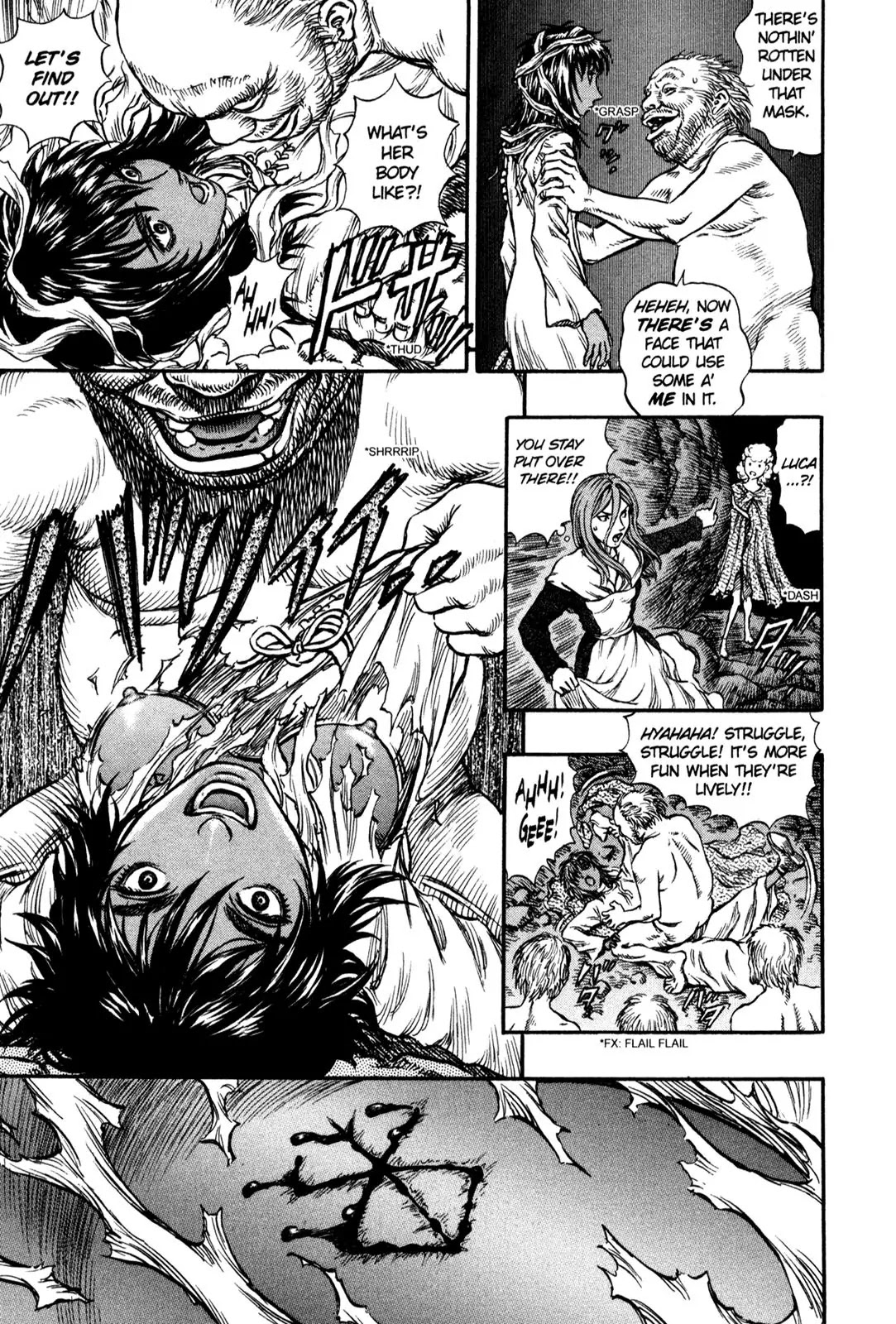 Berserk manga, chapter 140, page 12 of 23