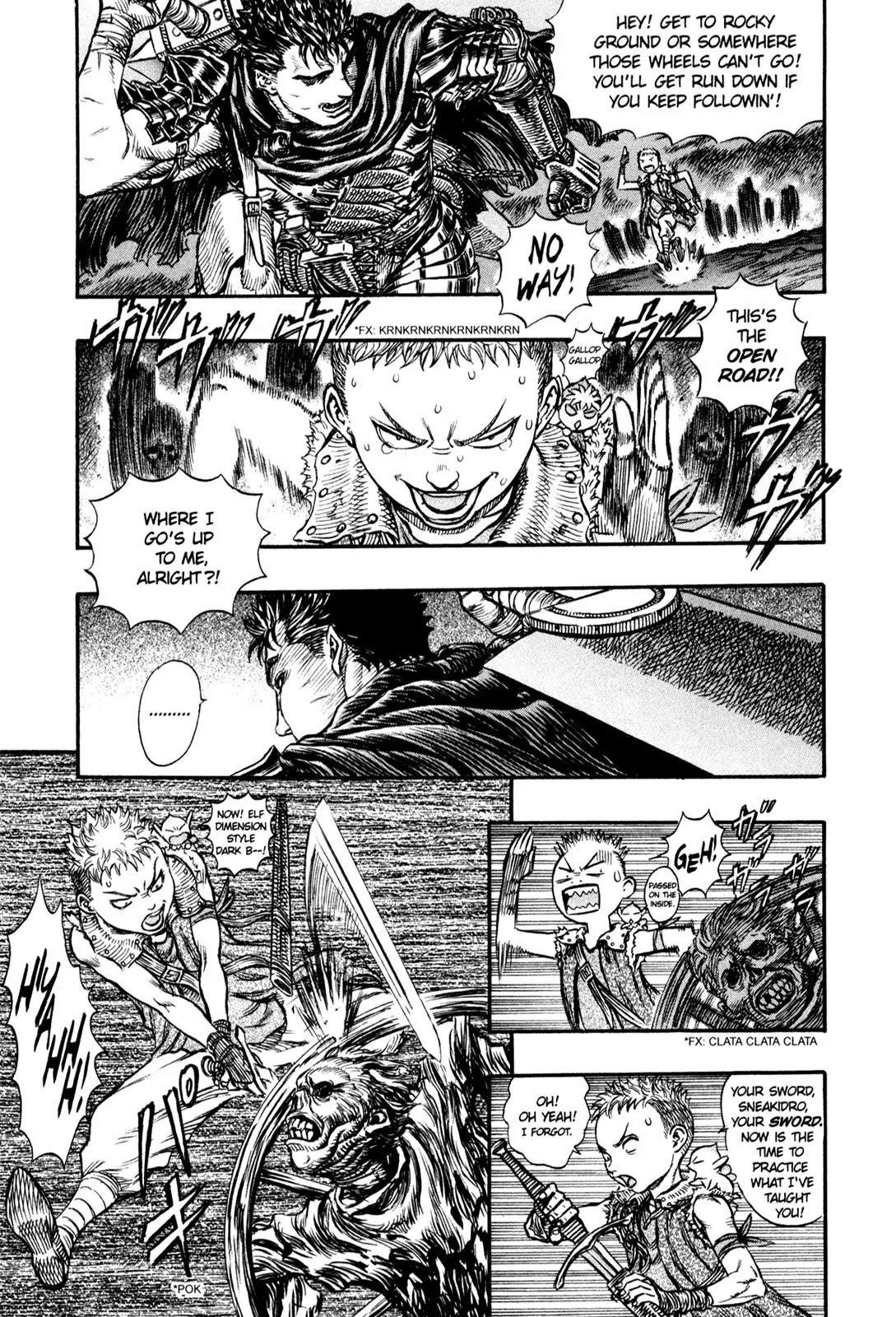 Berserk manga, chapter 141, page 17 of 20
