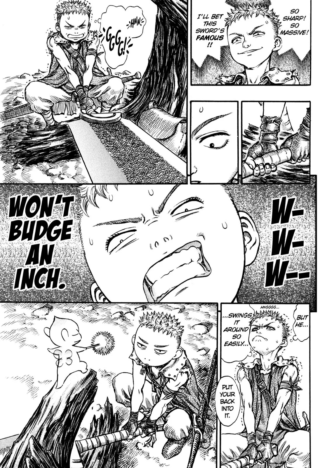 Berserk manga, chapter 141, page 3 of 20