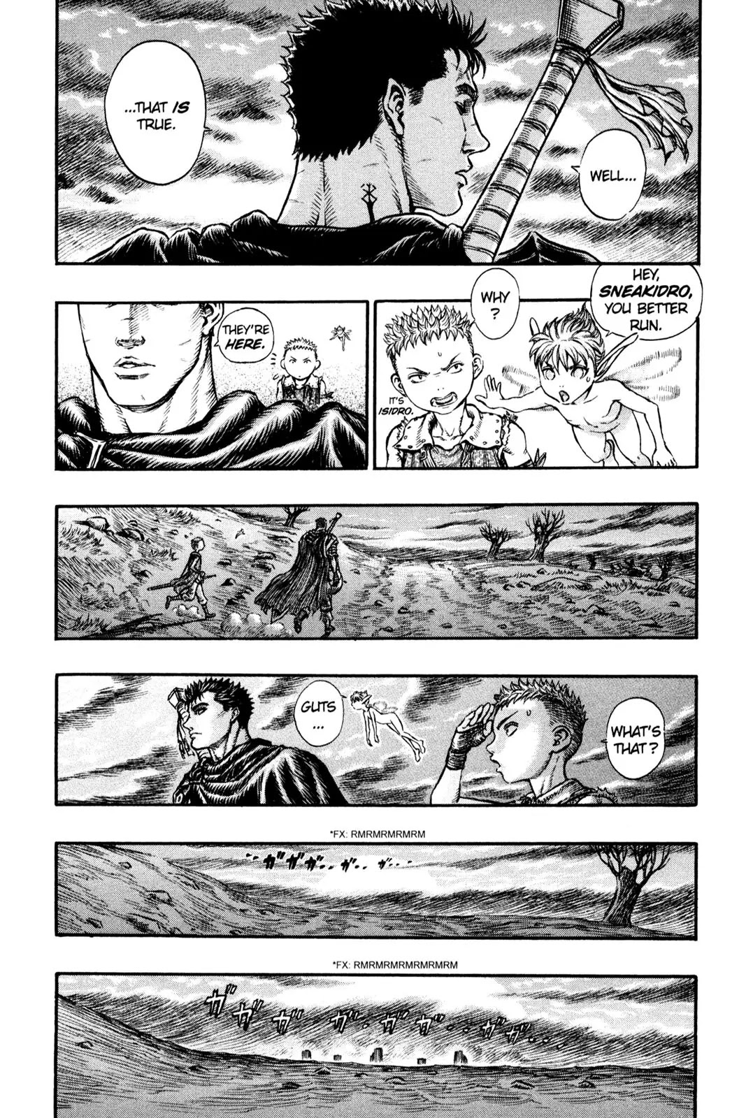 Berserk manga, chapter 141, page 8 of 20