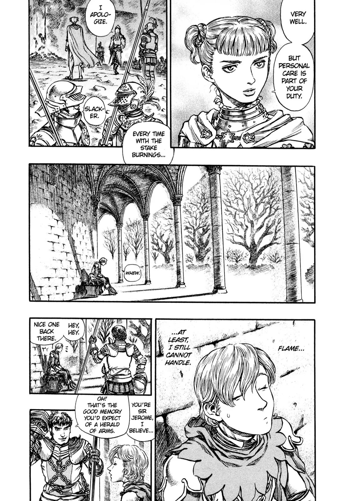 Berserk Chapter 143 page 10 - Chapter 143: Pillar of Flame