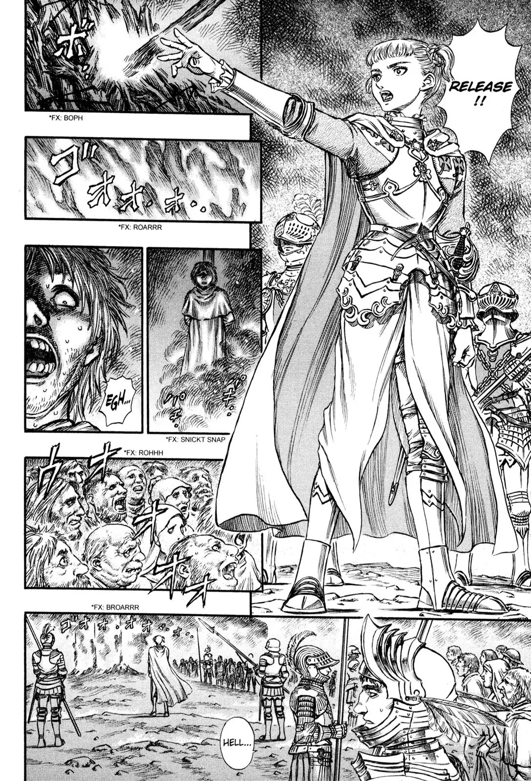 Berserk Chapter 143 page 4 - Chapter 143: Pillar of Flame