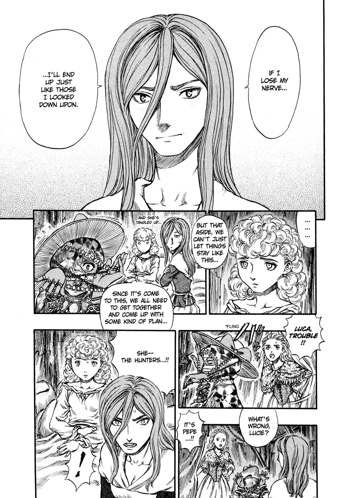 Berserk manga, chapter 144, page 11 of 25