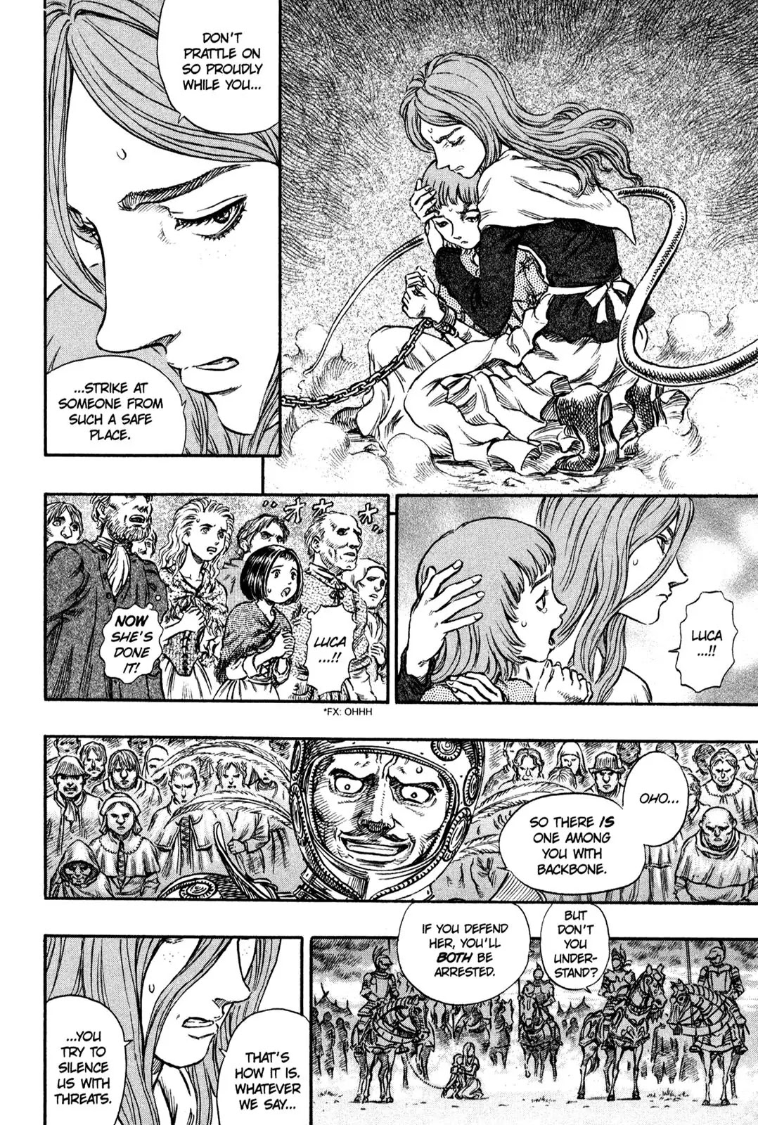 Berserk manga, chapter 144, page 14 of 25