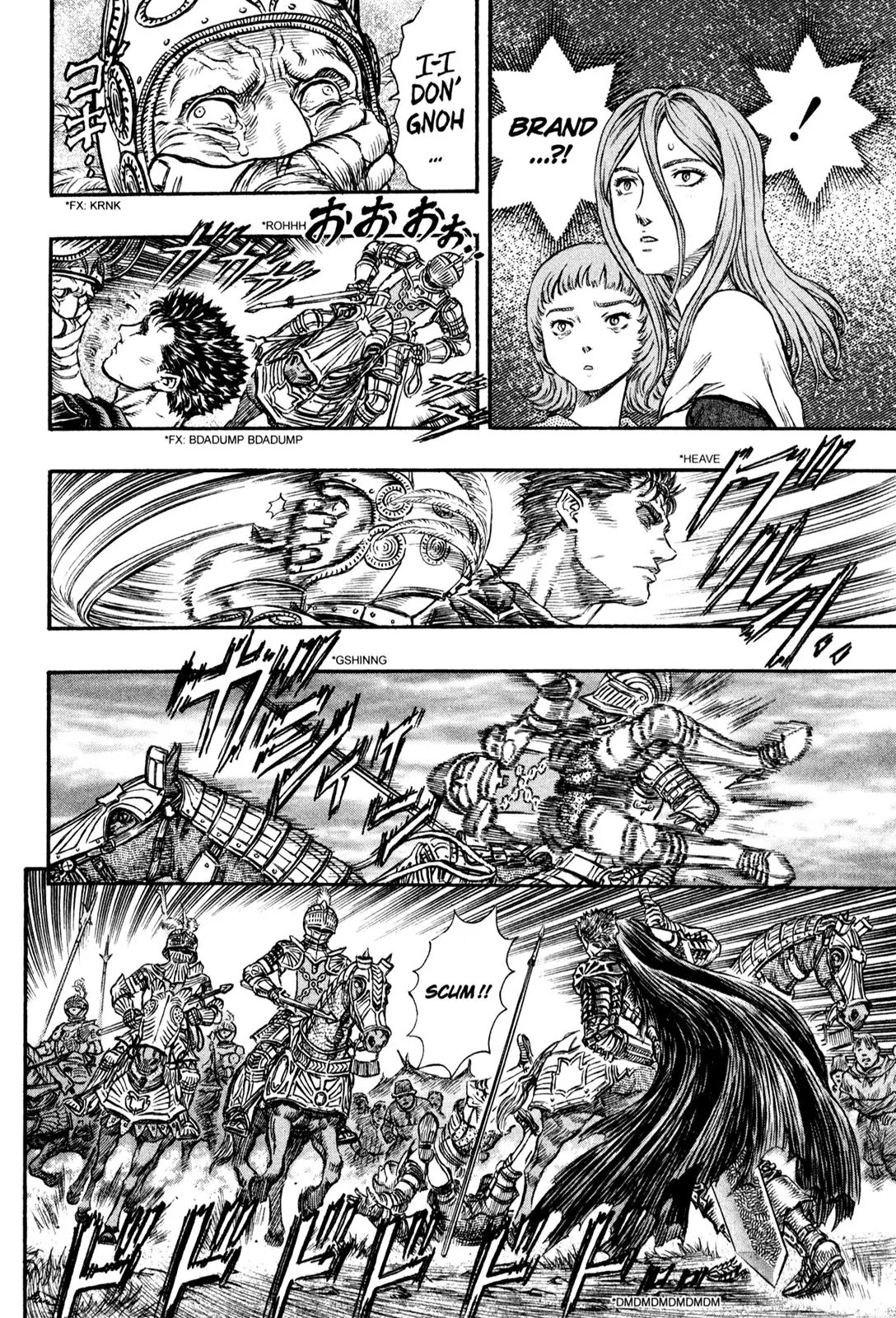 Berserk manga, chapter 144, page 20 of 25
