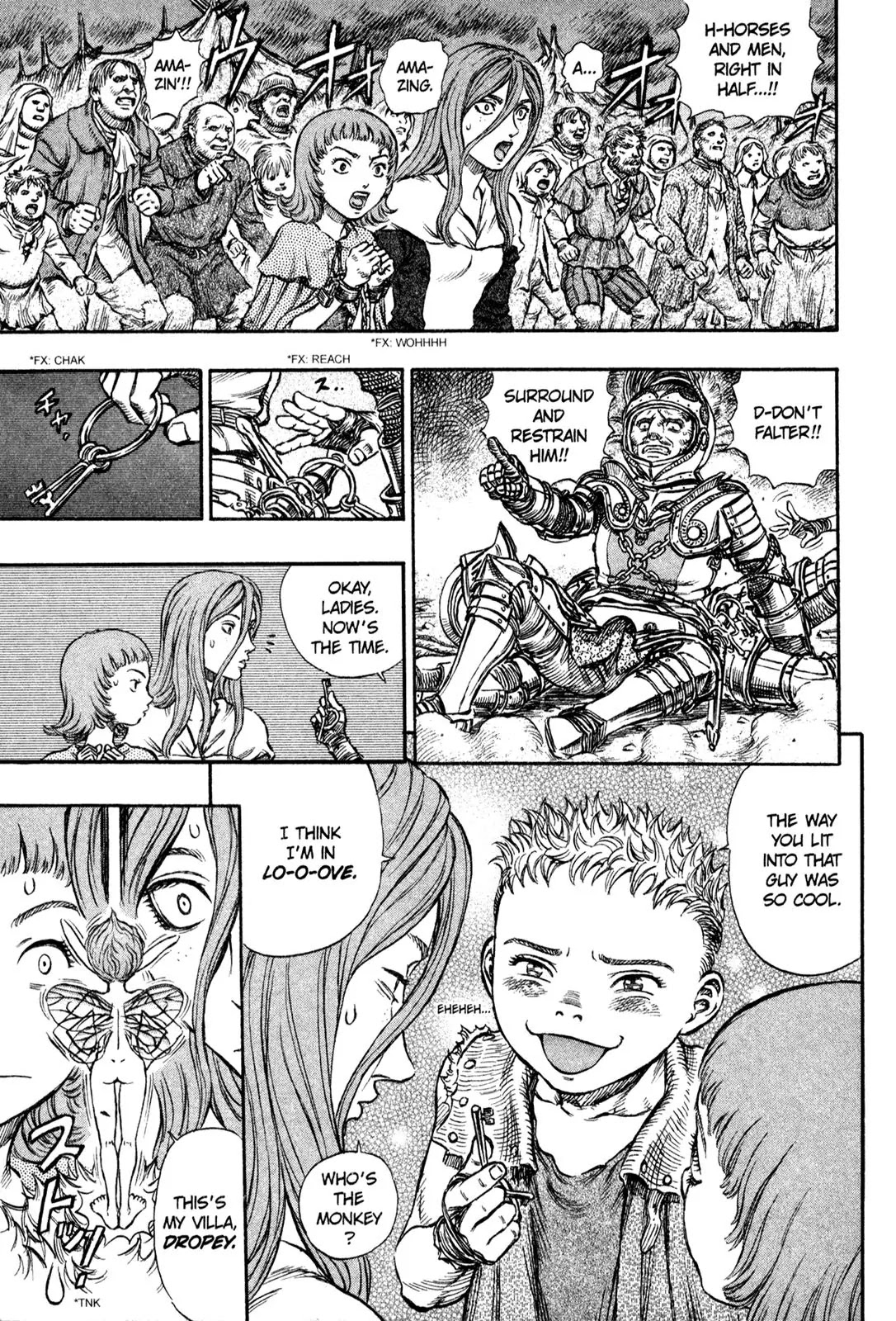 Berserk manga, chapter 144, page 23 of 25