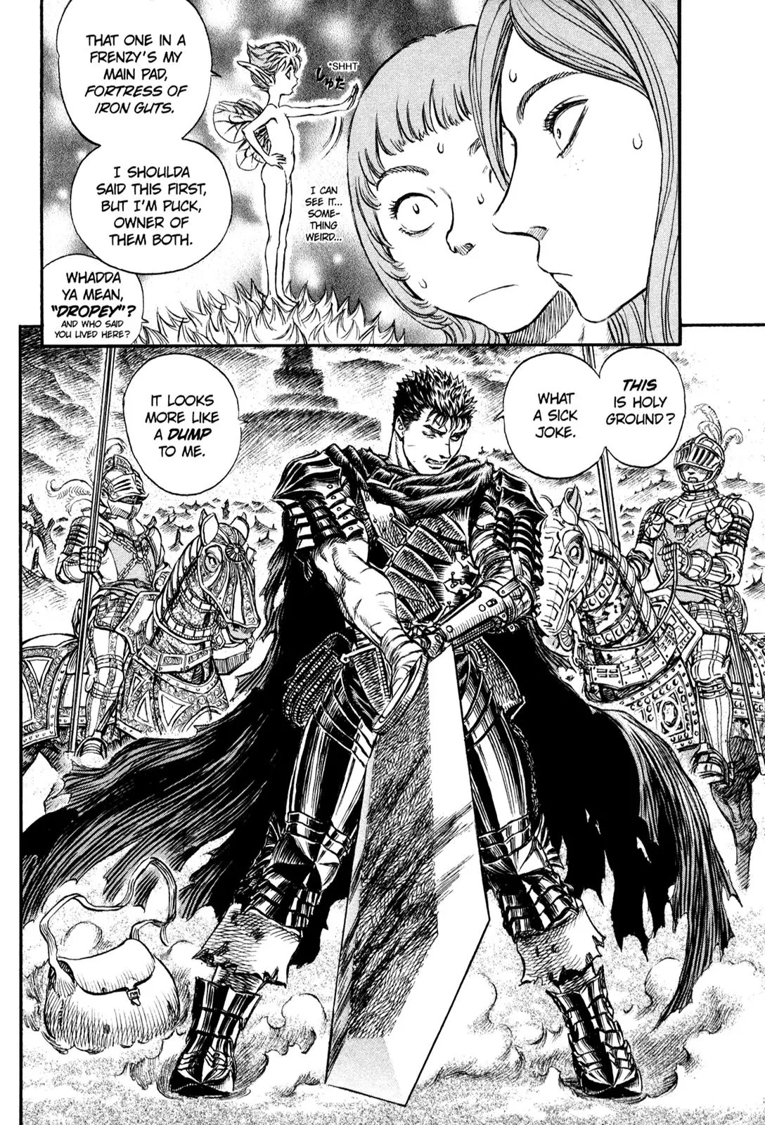 Berserk manga, chapter 144, page 24 of 25