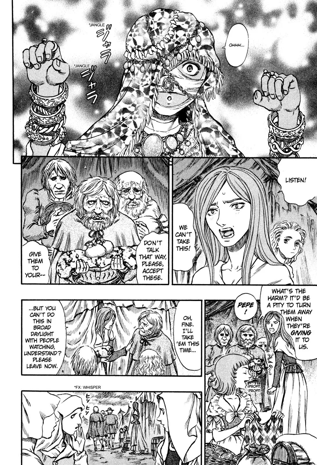Berserk manga, chapter 144, page 6 of 25
