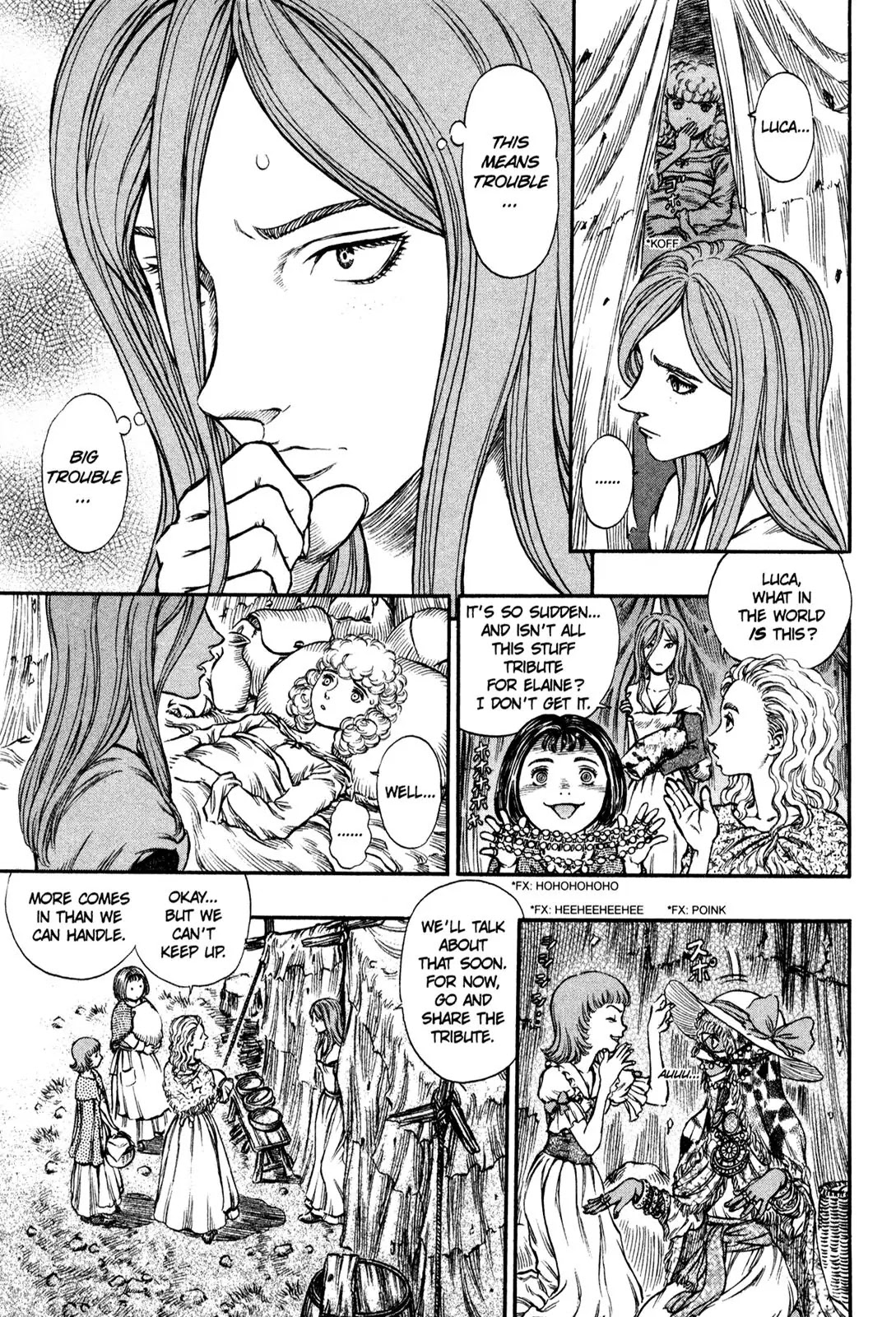 Berserk manga, chapter 144, page 7 of 25