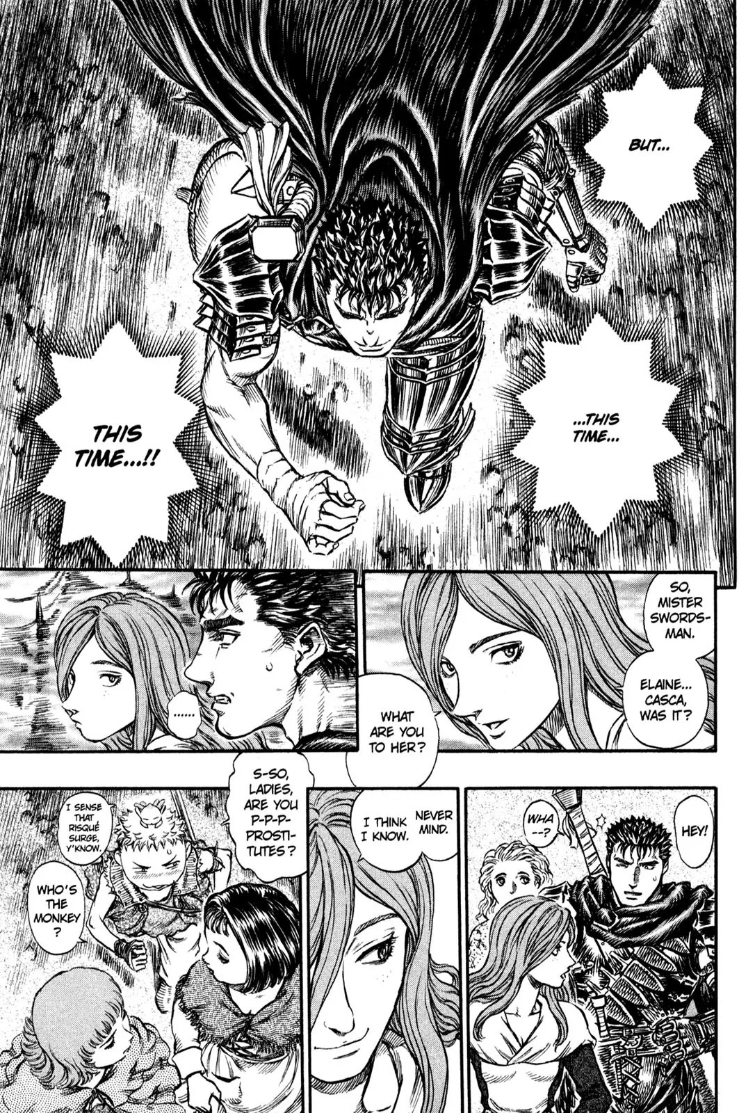 Berserk manga, chapter 145, page 14 of 21