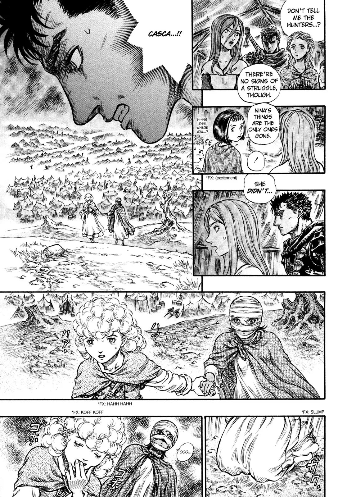 Berserk manga, chapter 145, page 16 of 21