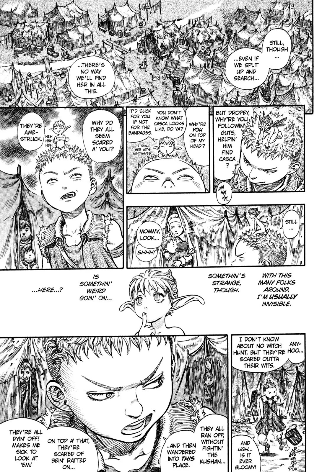 Berserk manga, chapter 145, page 18 of 21