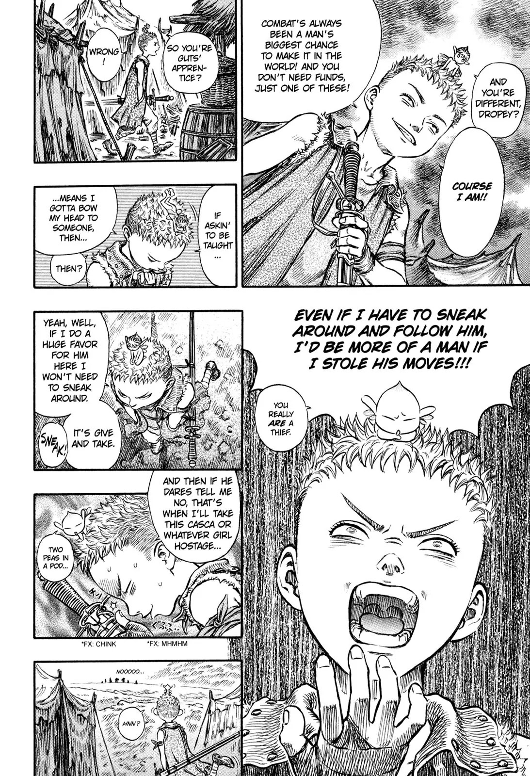 Berserk manga, chapter 145, page 19 of 21