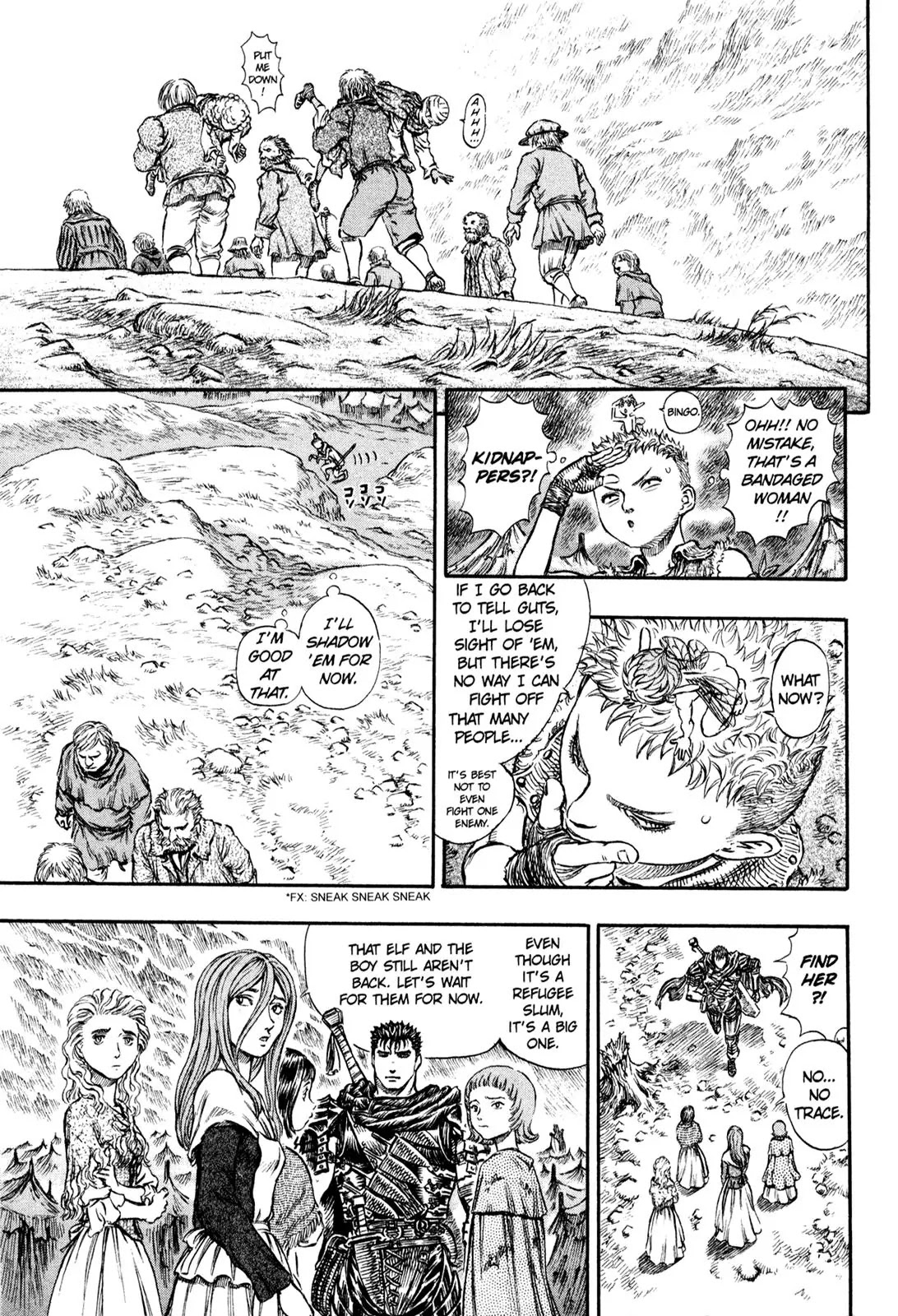 Berserk manga, chapter 145, page 20 of 21