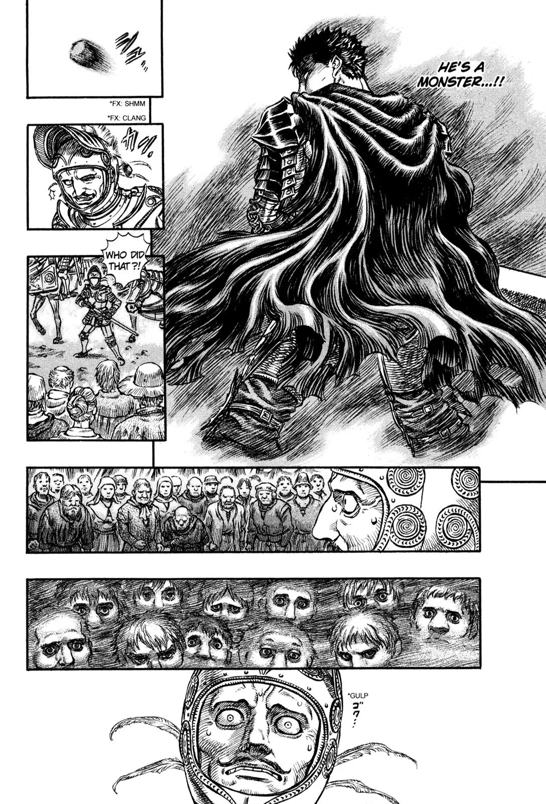Berserk manga, chapter 145, page 5 of 21