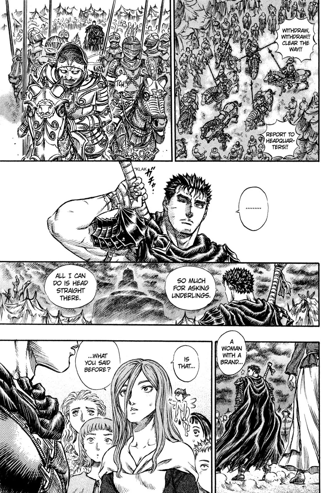 Berserk manga, chapter 145, page 6 of 21