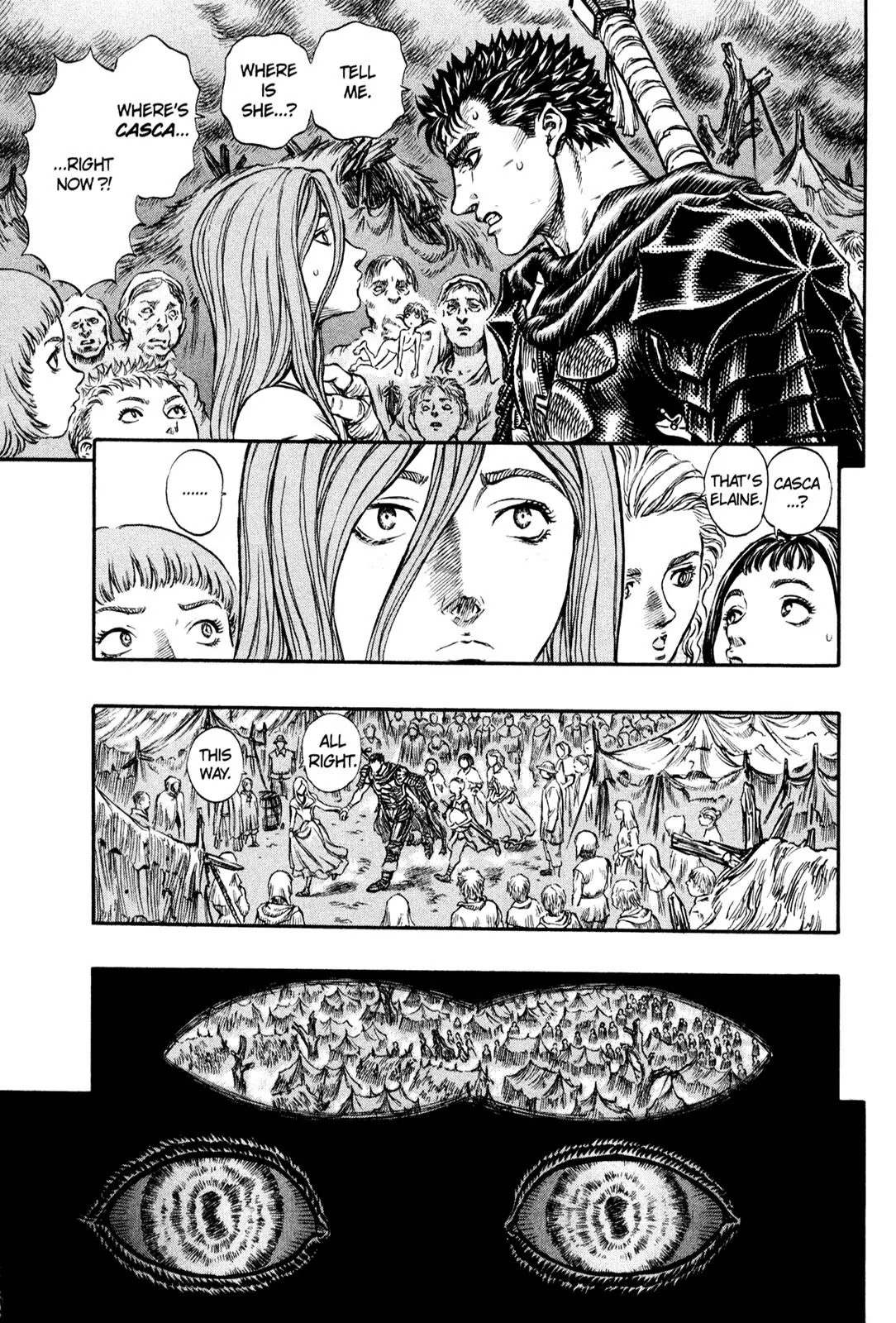 Berserk manga, chapter 145, page 8 of 21