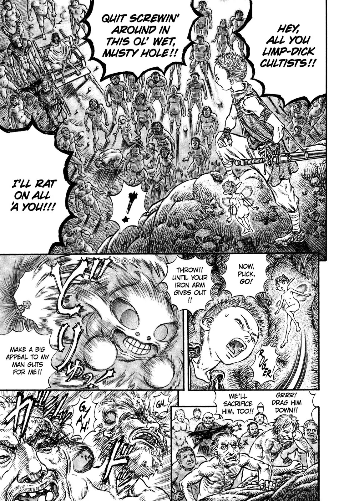 Berserk manga, chapter 146, page 13 of 21