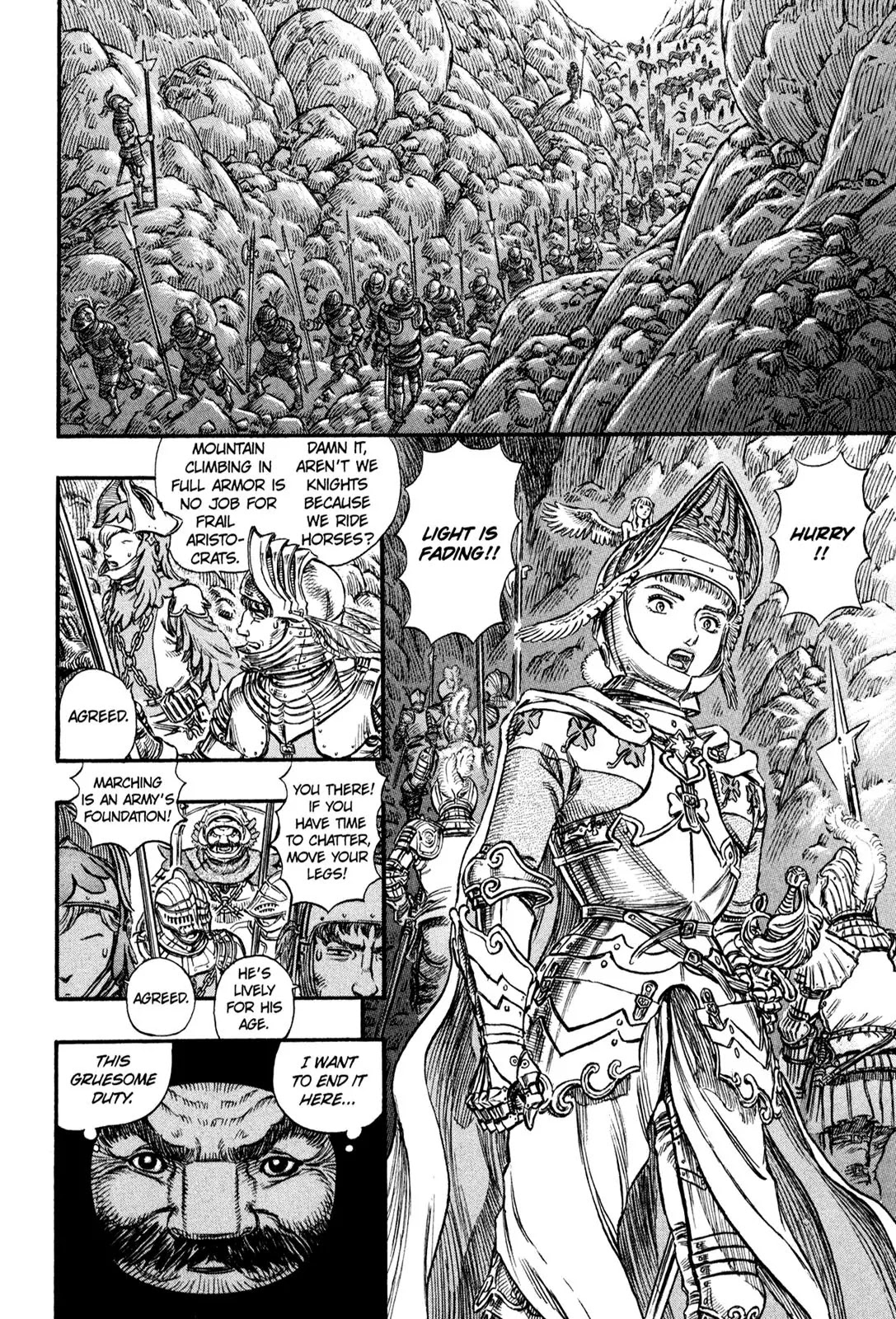 Berserk manga, chapter 146, page 18 of 21