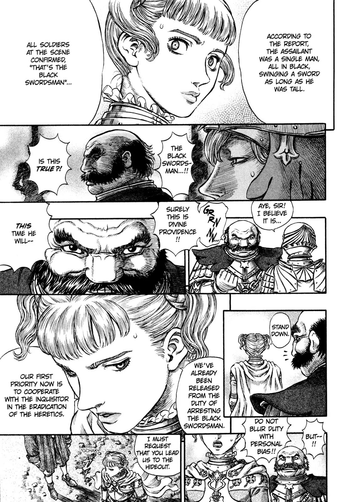 Berserk manga, chapter 146, page 3 of 21