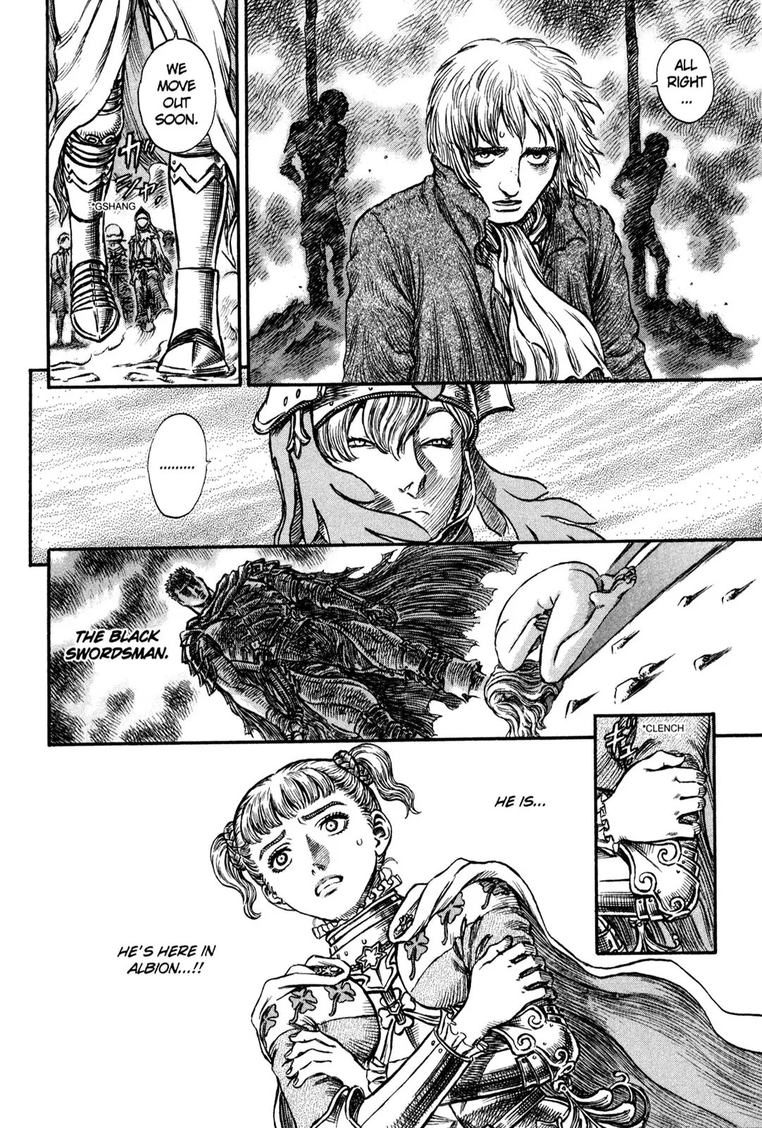 Berserk manga, chapter 146, page 4 of 21