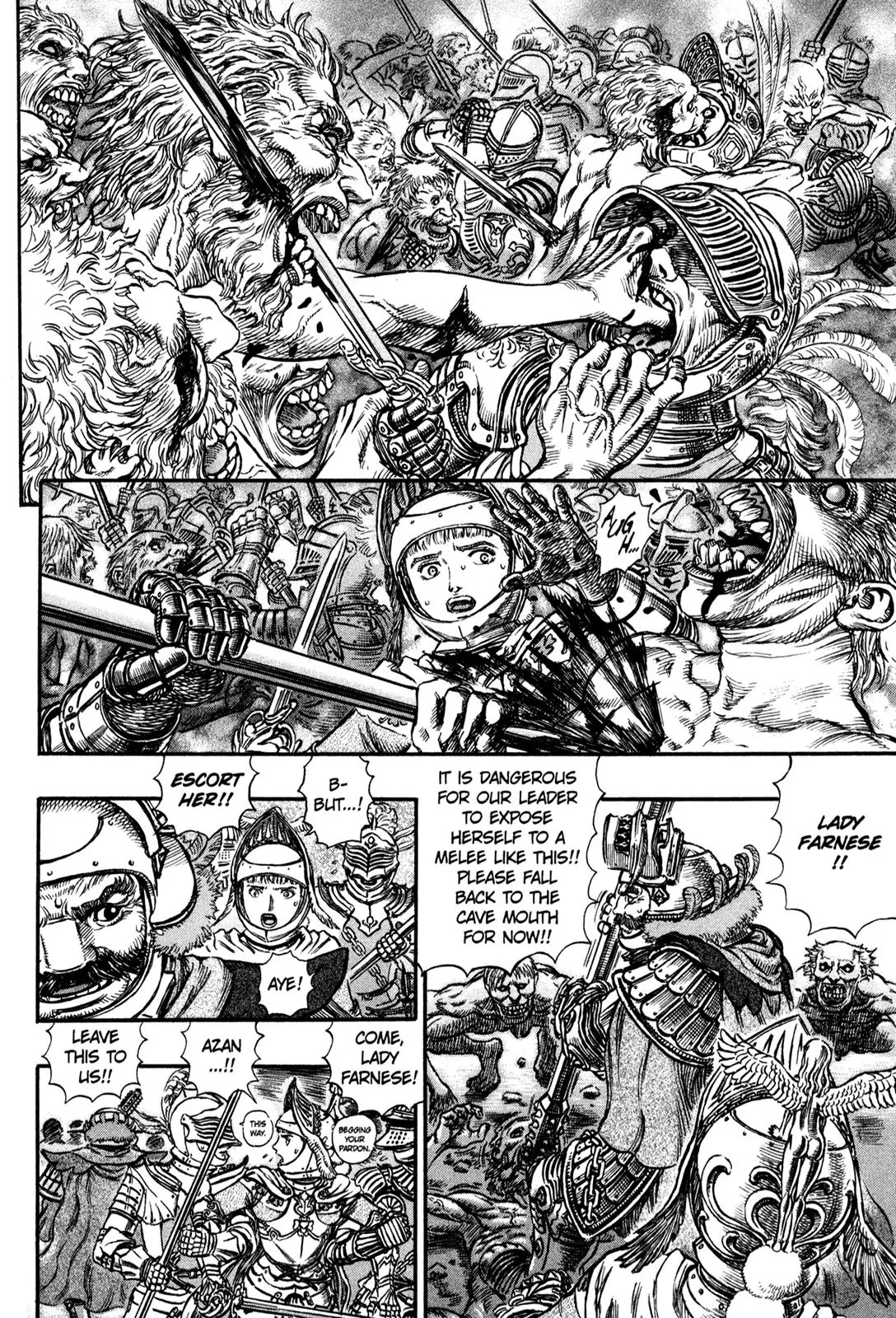 Berserk manga, chapter 149, page 10 of 19