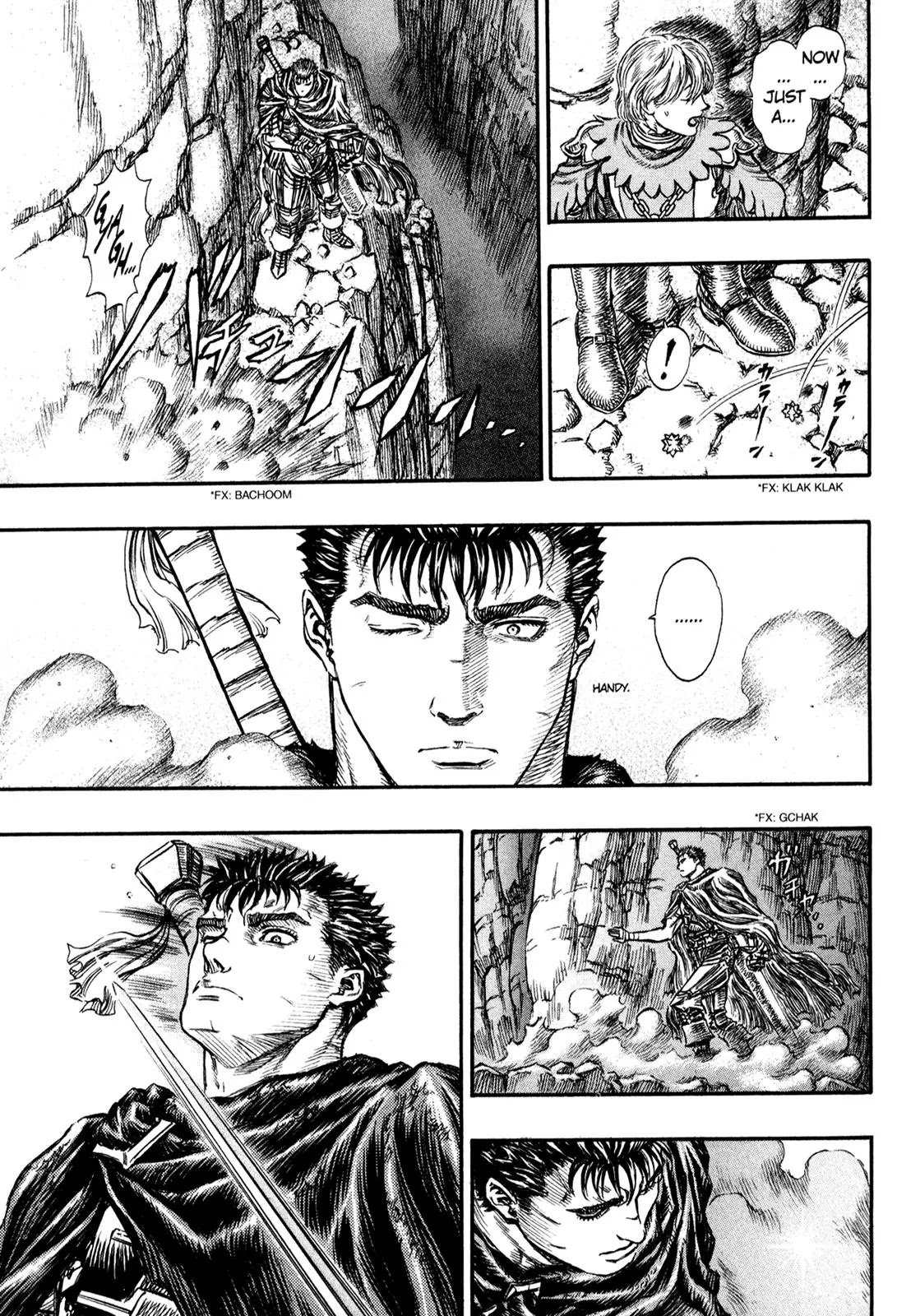 Berserk manga, chapter 149, page 13 of 19