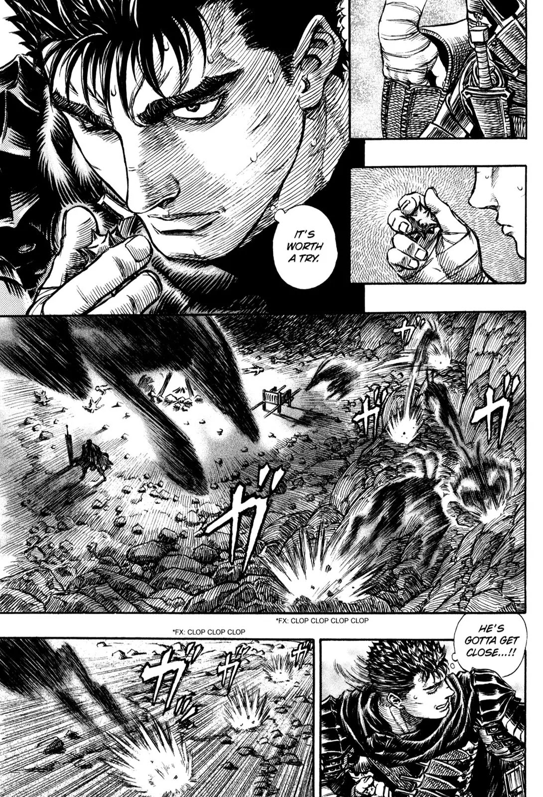 Berserk manga, chapter 149, page 5 of 19