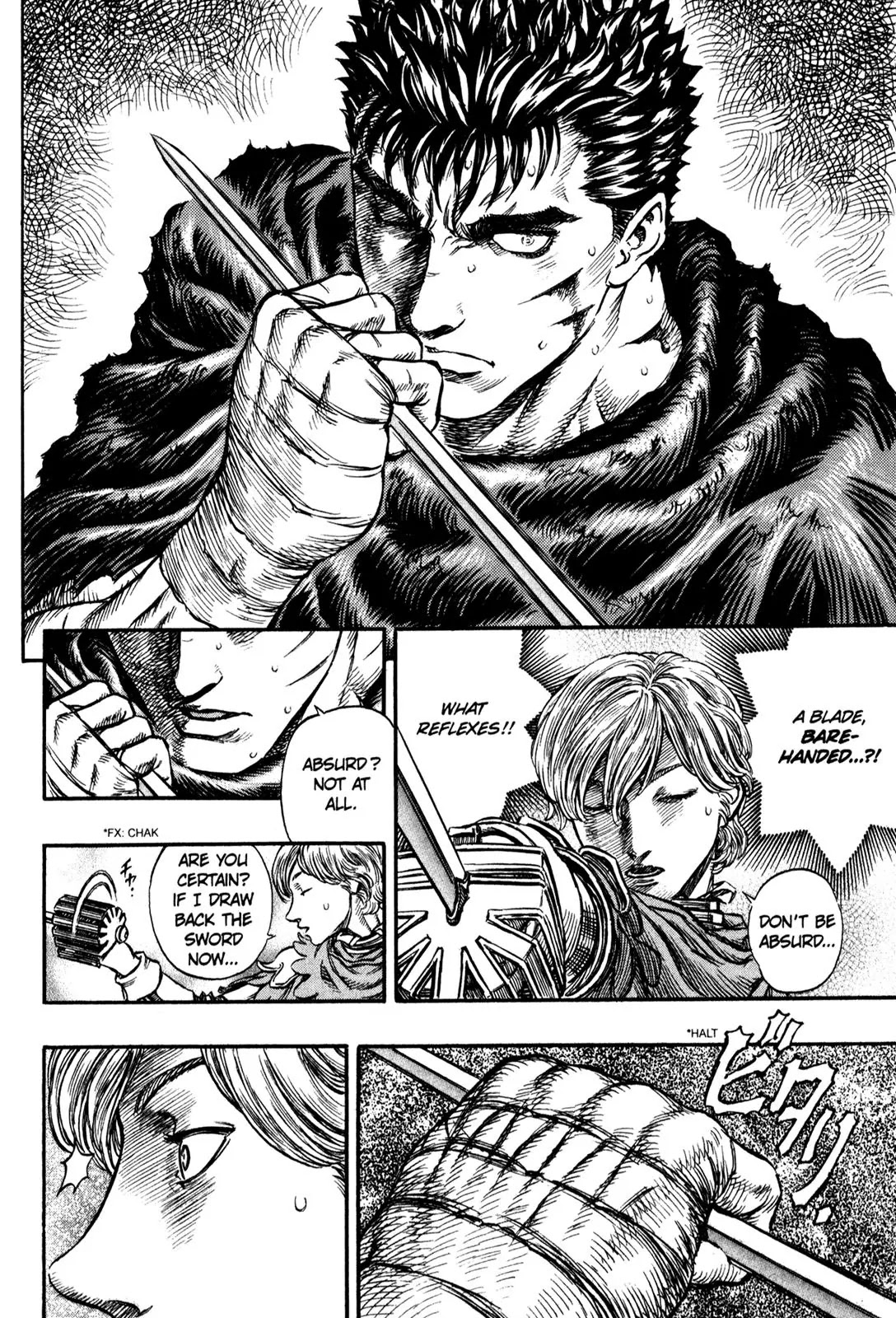 Berserk manga, chapter 150, page 13 of 20
