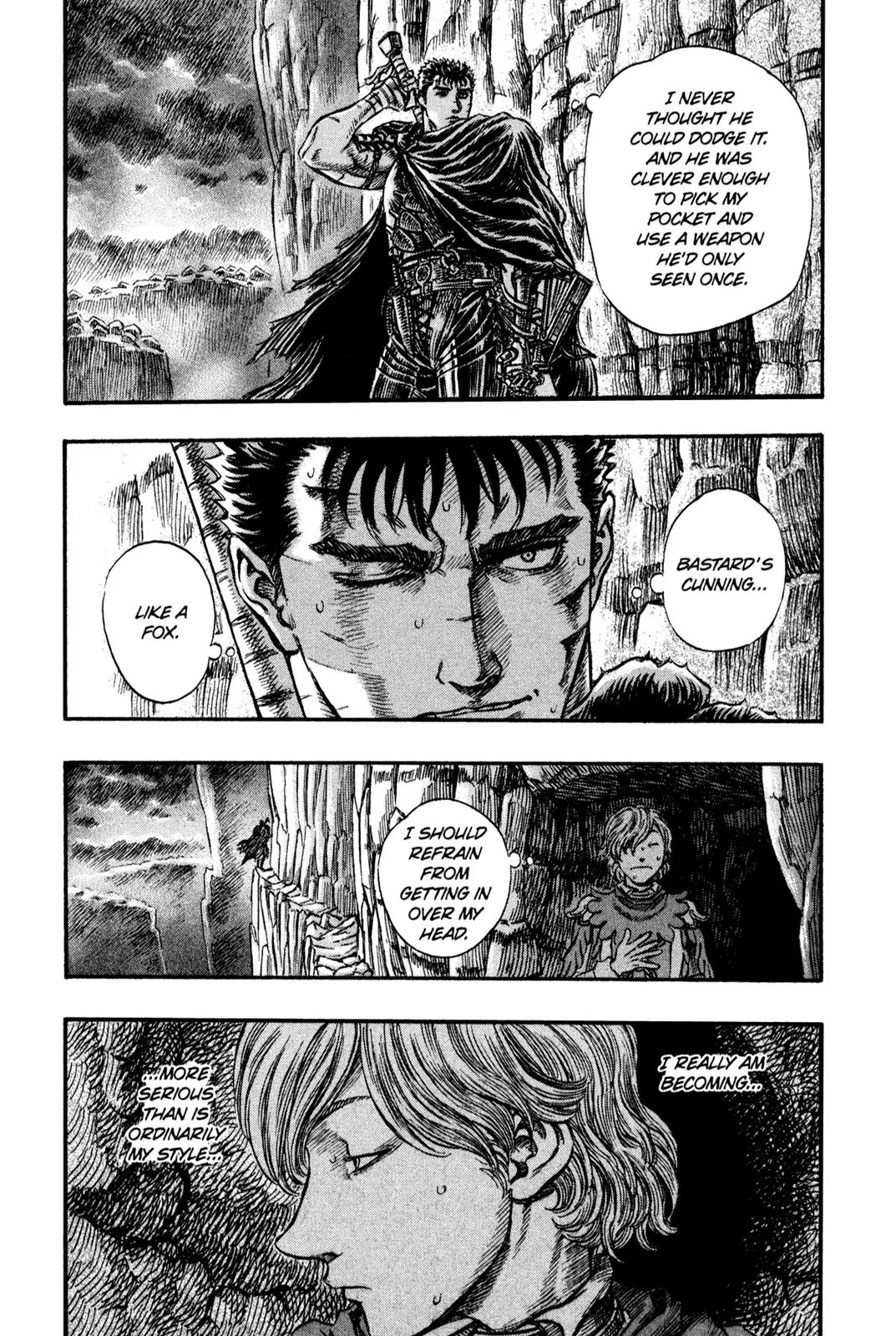 Berserk manga, chapter 150, page 17 of 20