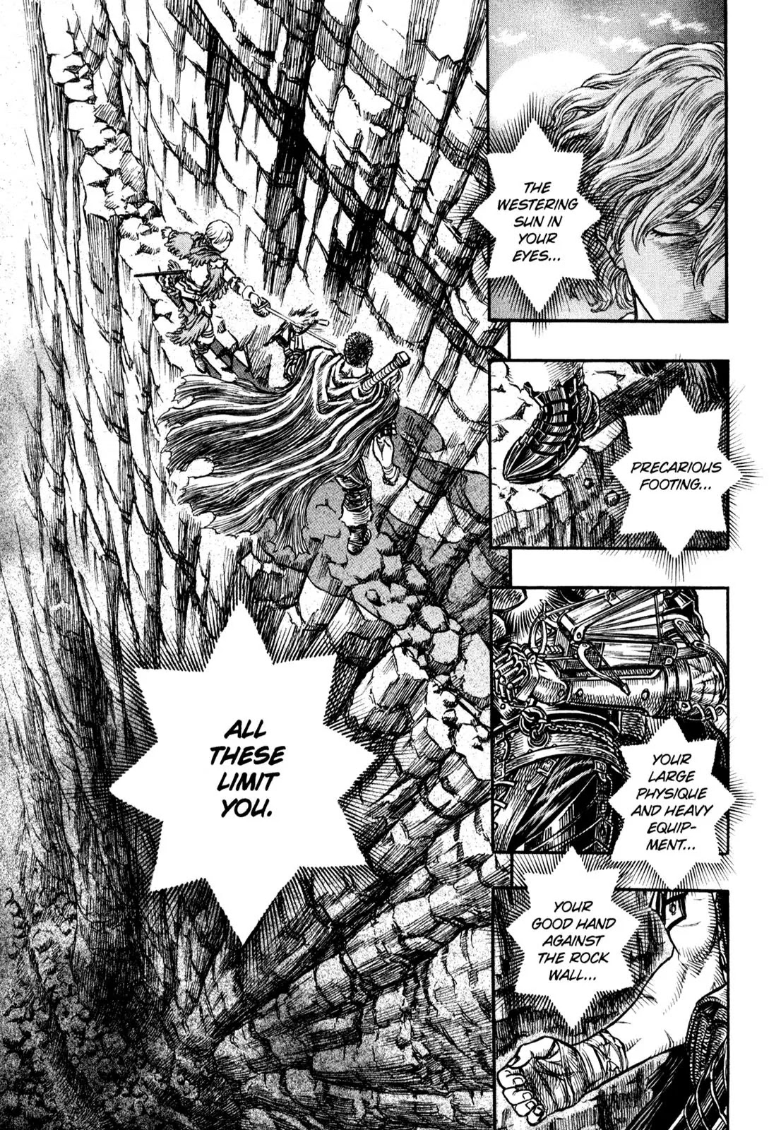 Berserk manga, chapter 150, page 2 of 20
