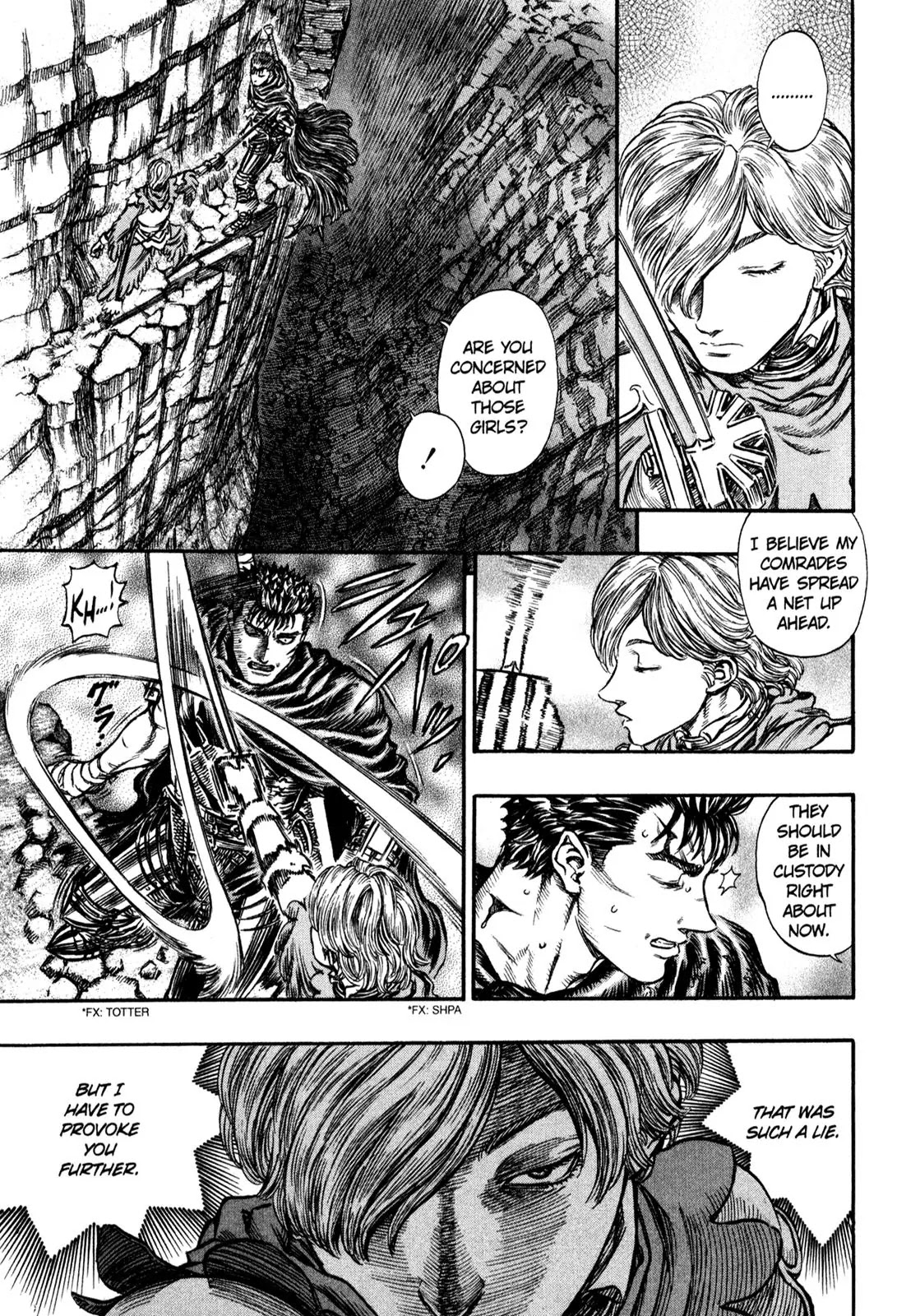 Berserk manga, chapter 150, page 4 of 20