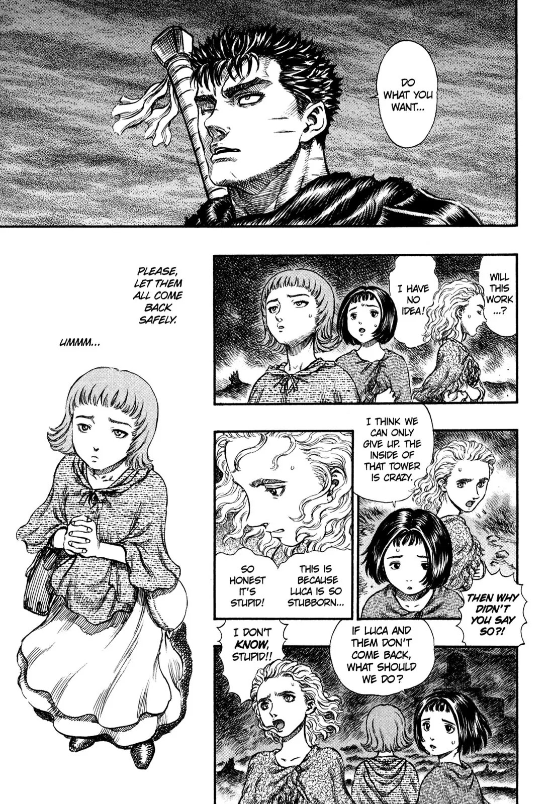 Berserk manga, chapter 151, page 4 of 20