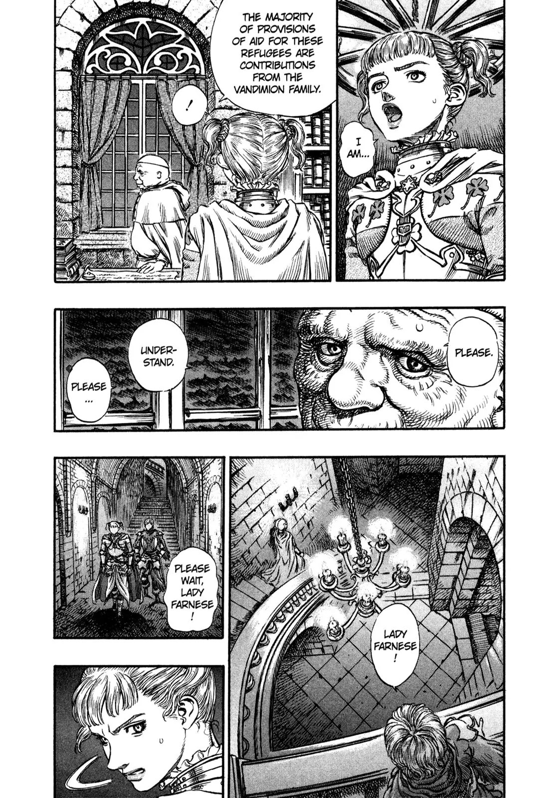 Berserk manga, chapter 152, page 3 of 19